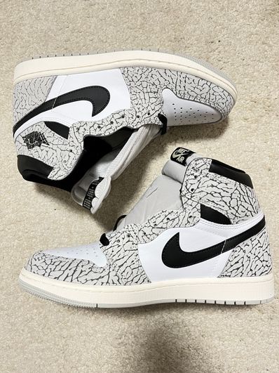 Nike Air Jordan 1 High OG "White Cement/Safari"
