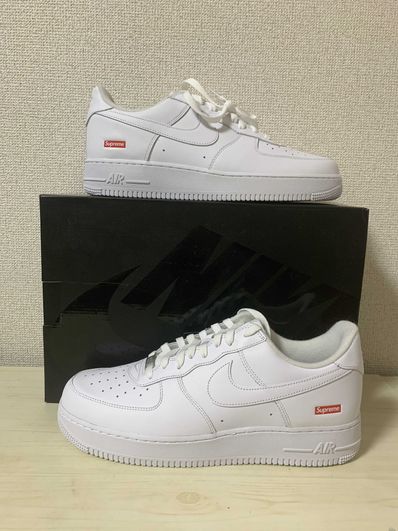 Supreme × Nike Air Force 1 Low "White"