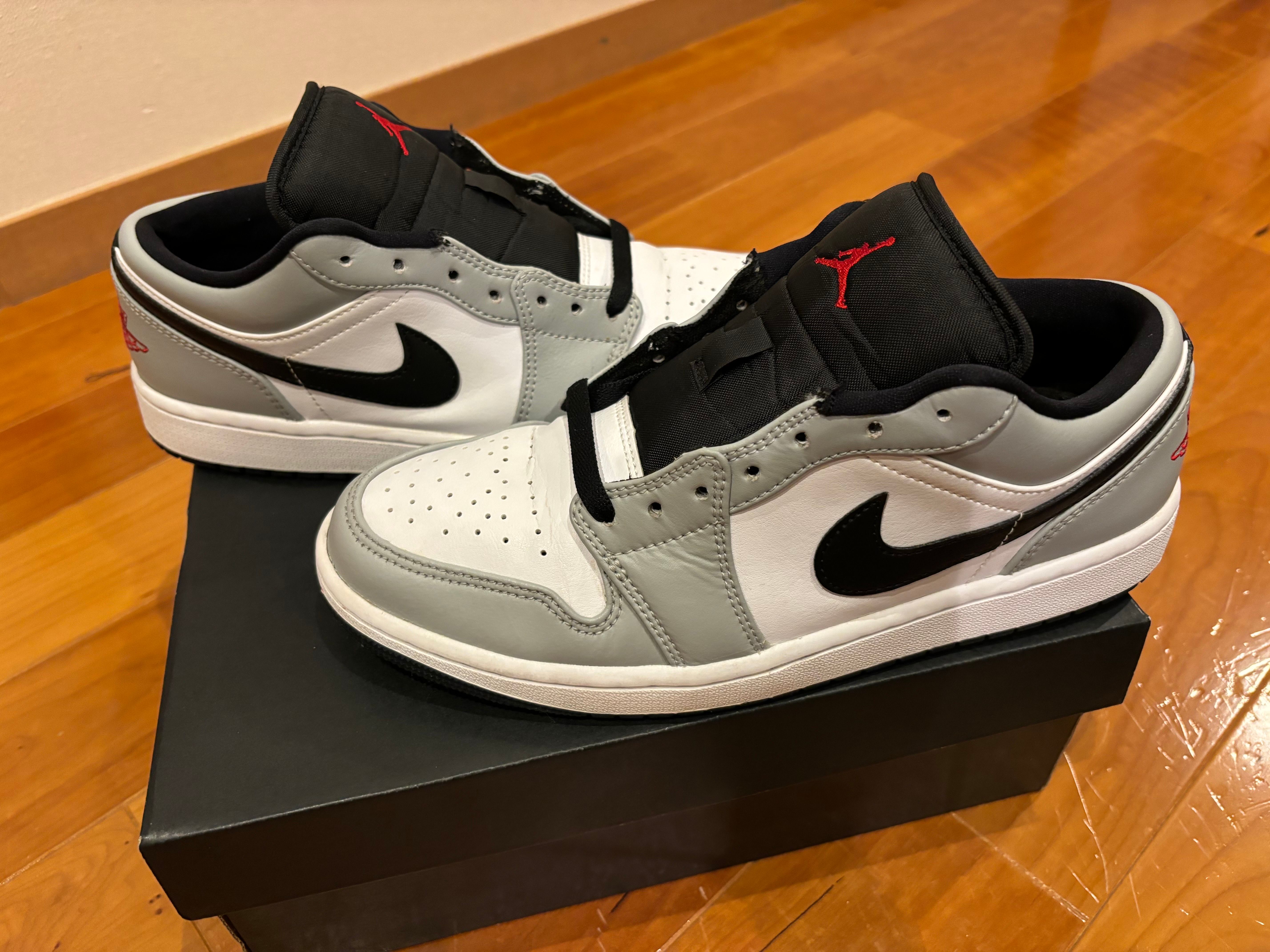 NIKE AIR JORDAN 1 LOW "LIGHT SMOKE GREY"