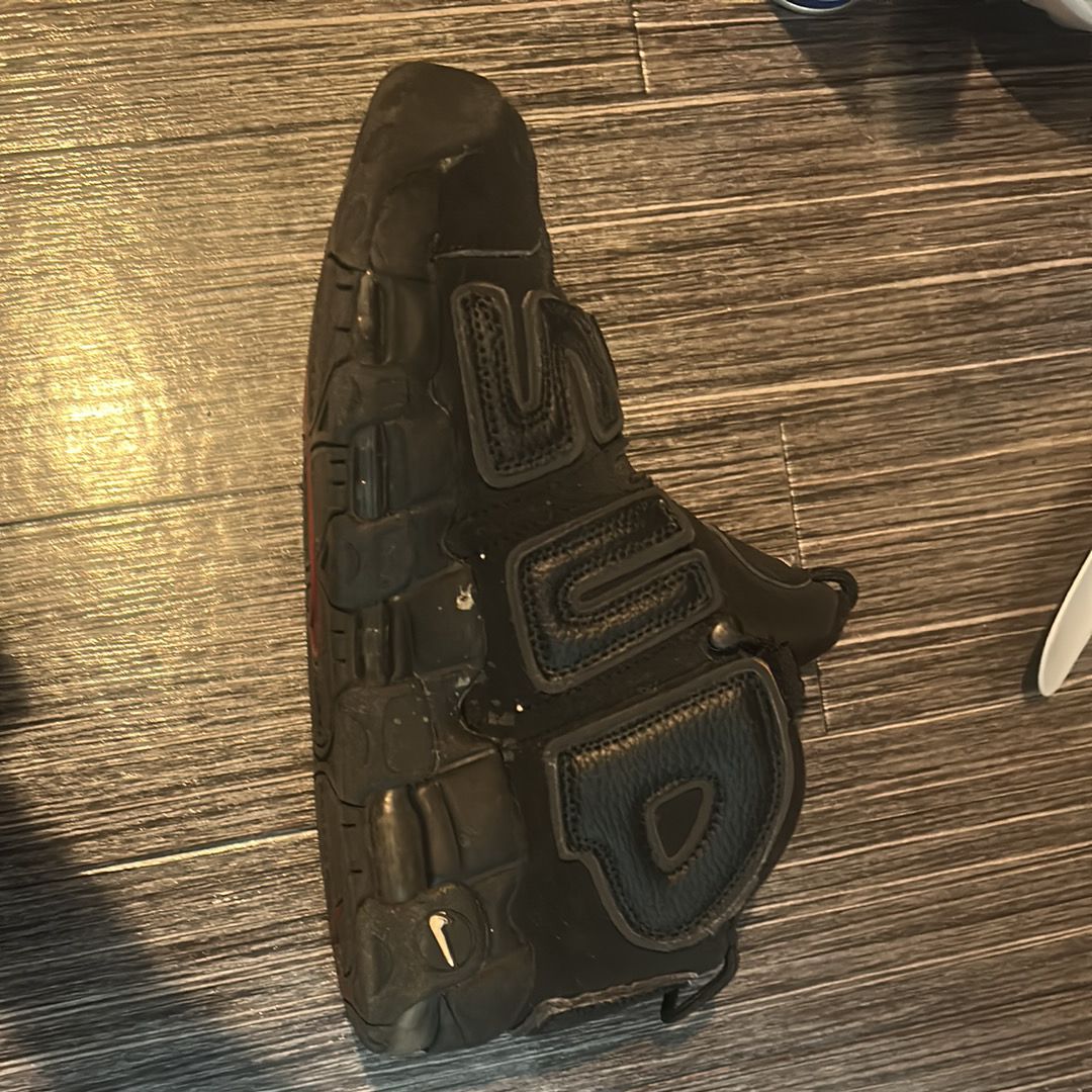 Supreme × Nike Air More Uptempo "Black"