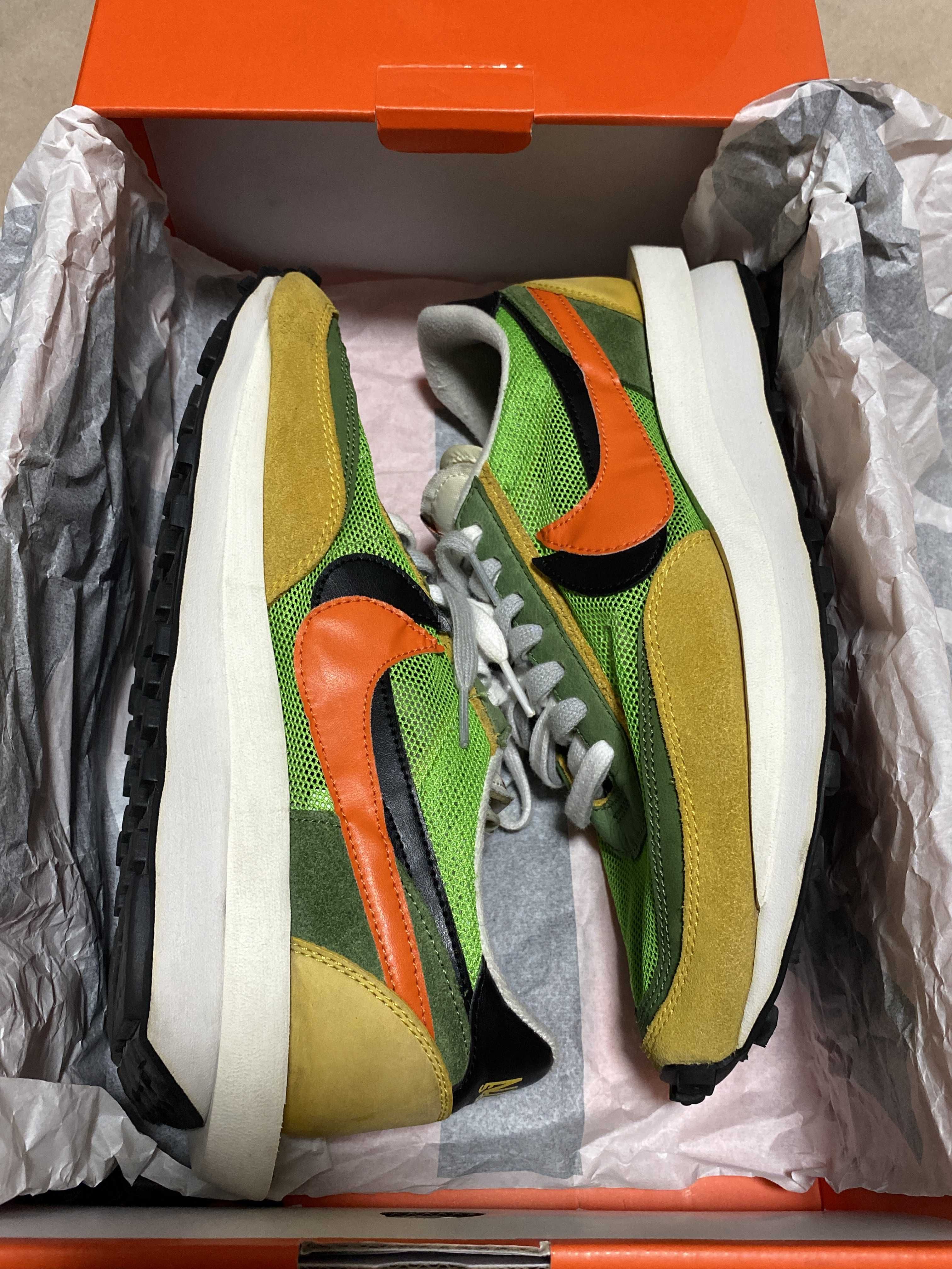 sacai × Nike LDV Waffle "Green"