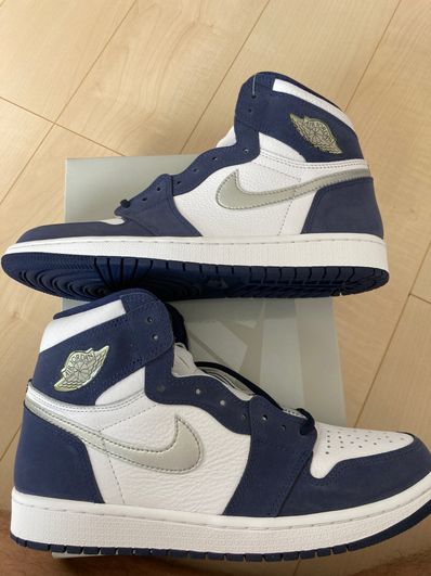 Nike Air Jordan 1 High OG CO.JP "White/Midnight Navy" (2020)(ブリーフケースなし)