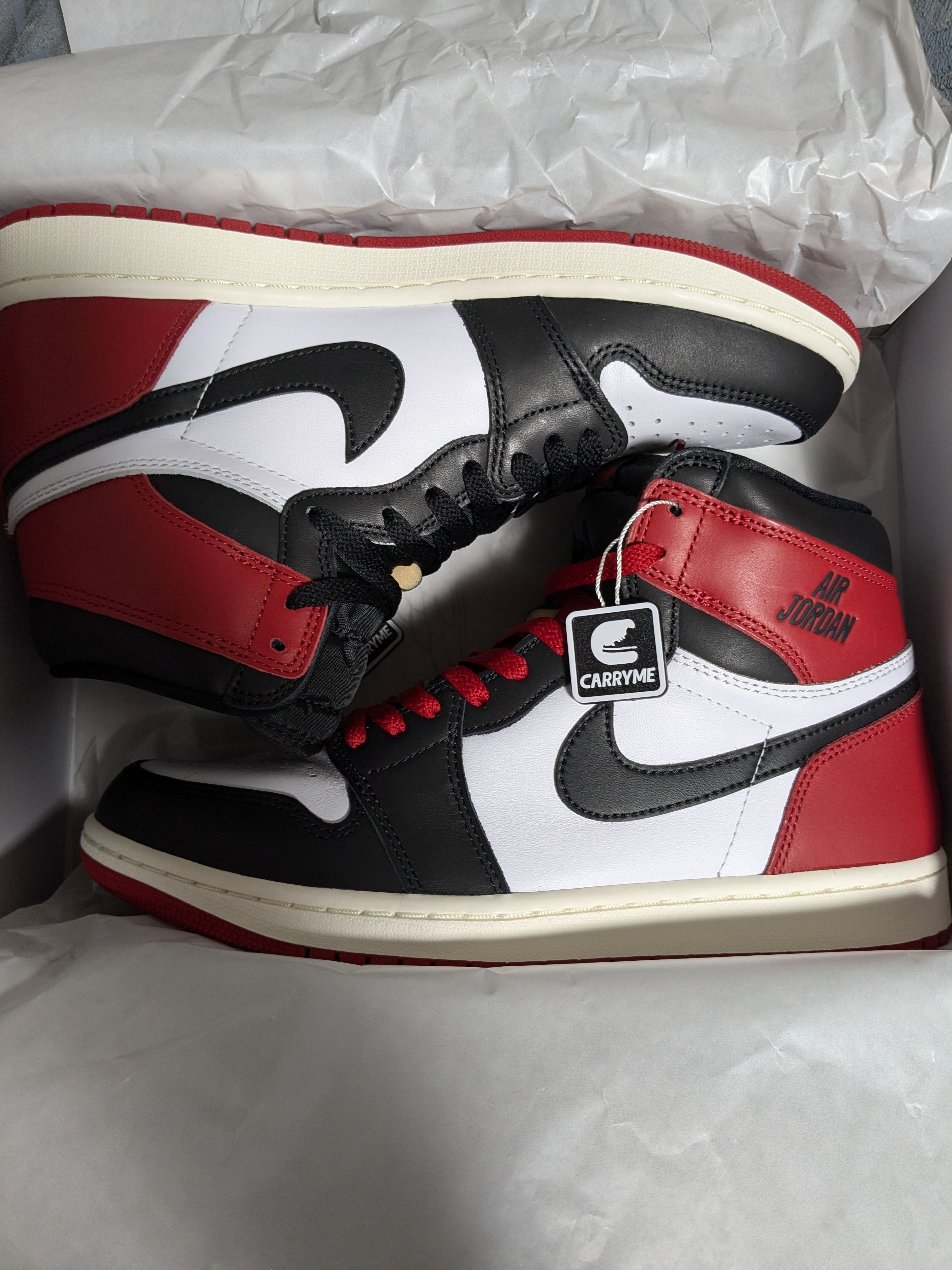 Nike Air Jordan 1 Retro High OG "Black Toe Reimagined"