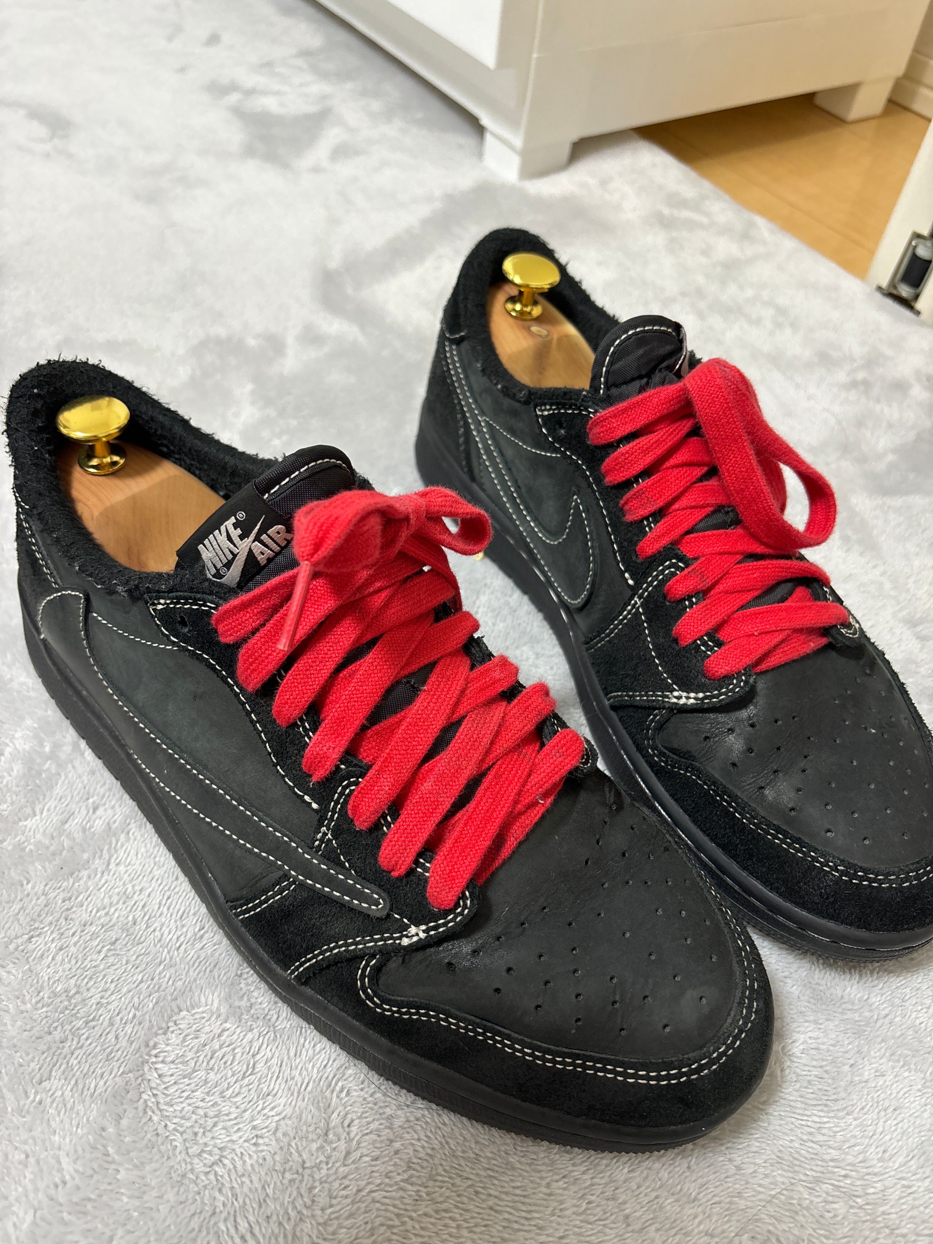 Travis Scott × Nike Air Jordan 1 Low OG SP "Black Phantom"