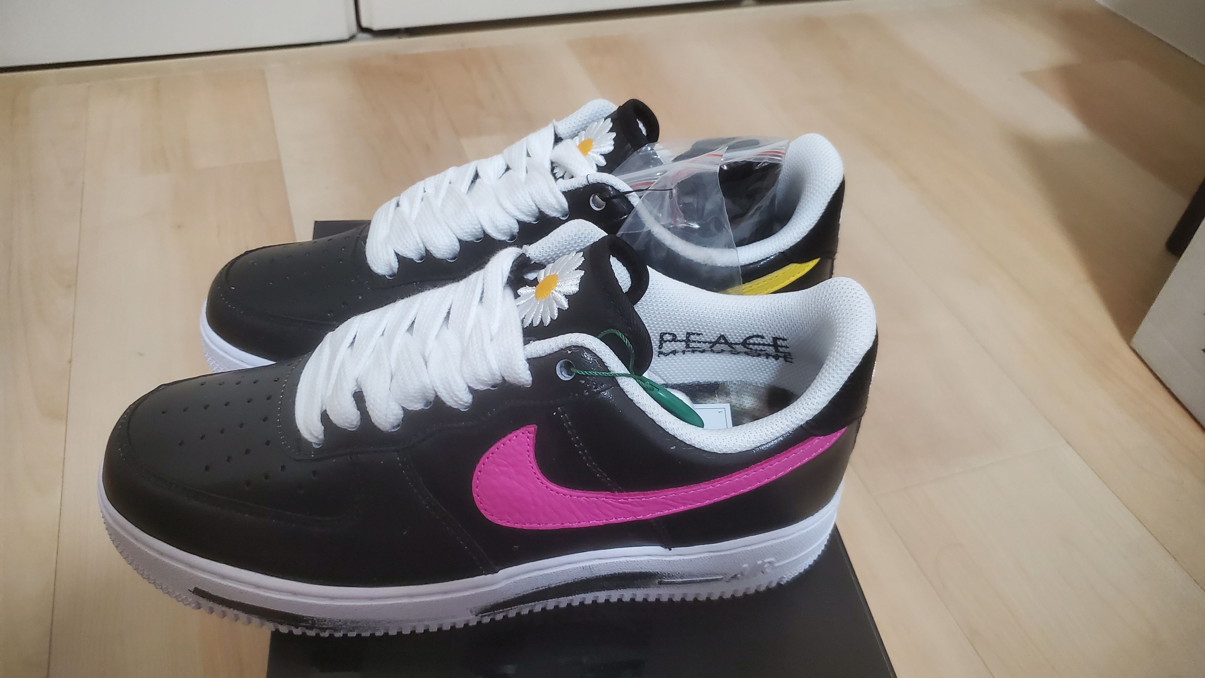 PEACEMINUSONE × Nike Air Force 1 Low '07 Para-Noise 3.0 "Black and Multi-Color" / G-DRAGON
