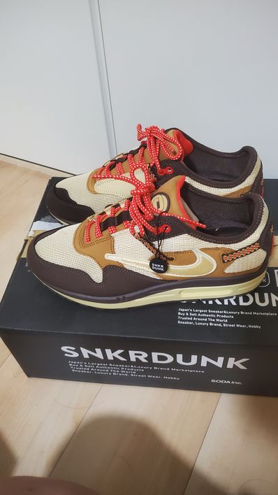 Travis Scott × Nike Air Max 1 "CACT.US Brown"