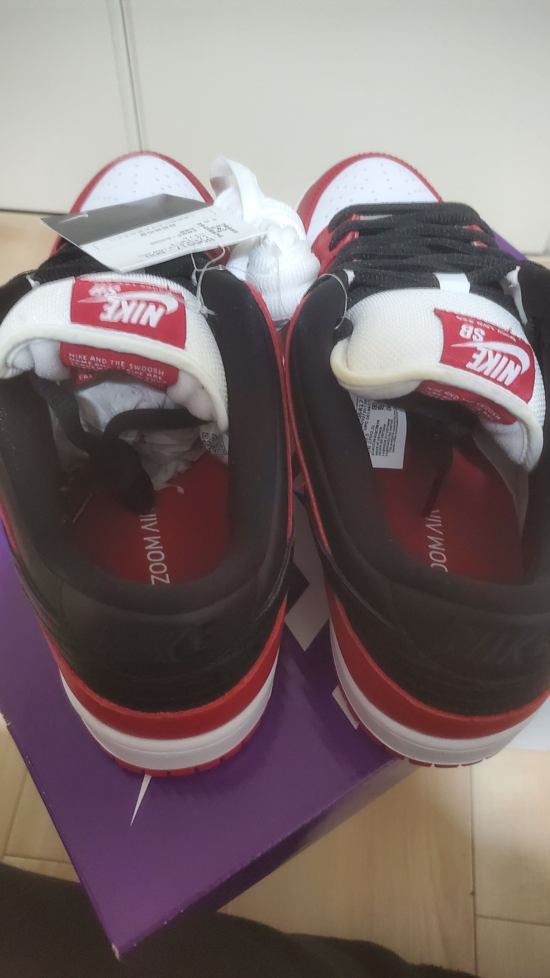 Nike SB Dunk Low Pro "J-Pack Chicago/Varsity Red and White"