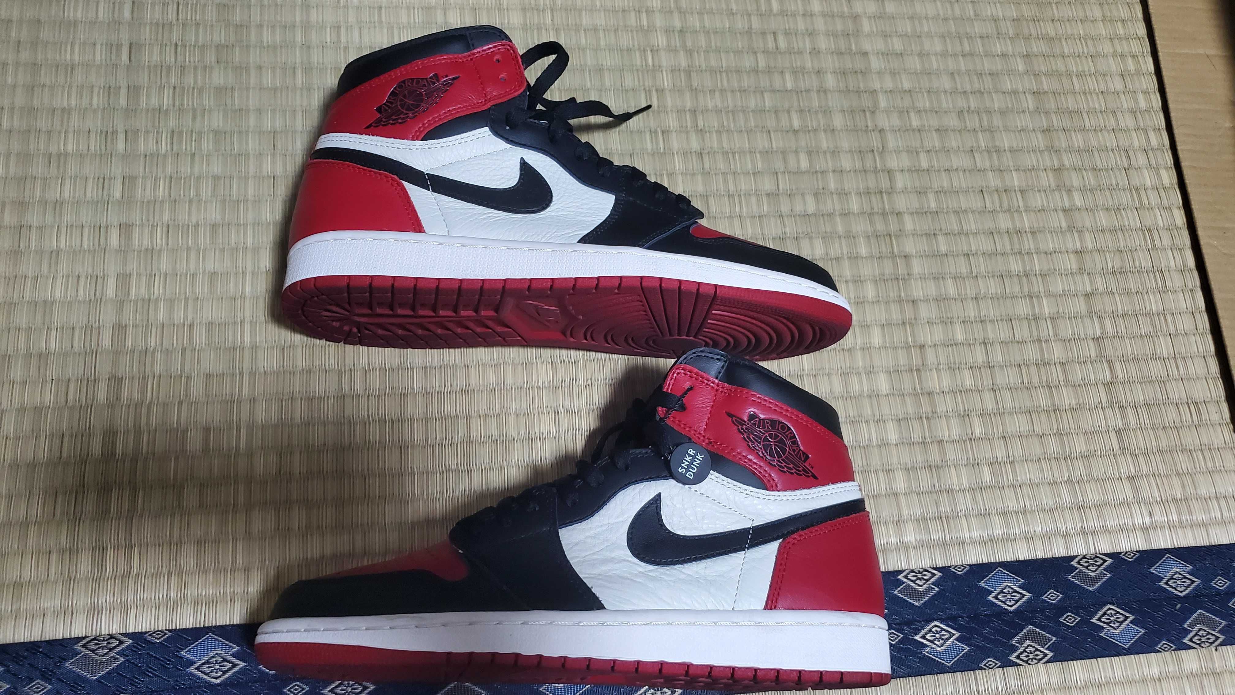 Nike Air Jordan 1 Retro High OG "Bred Toe"
