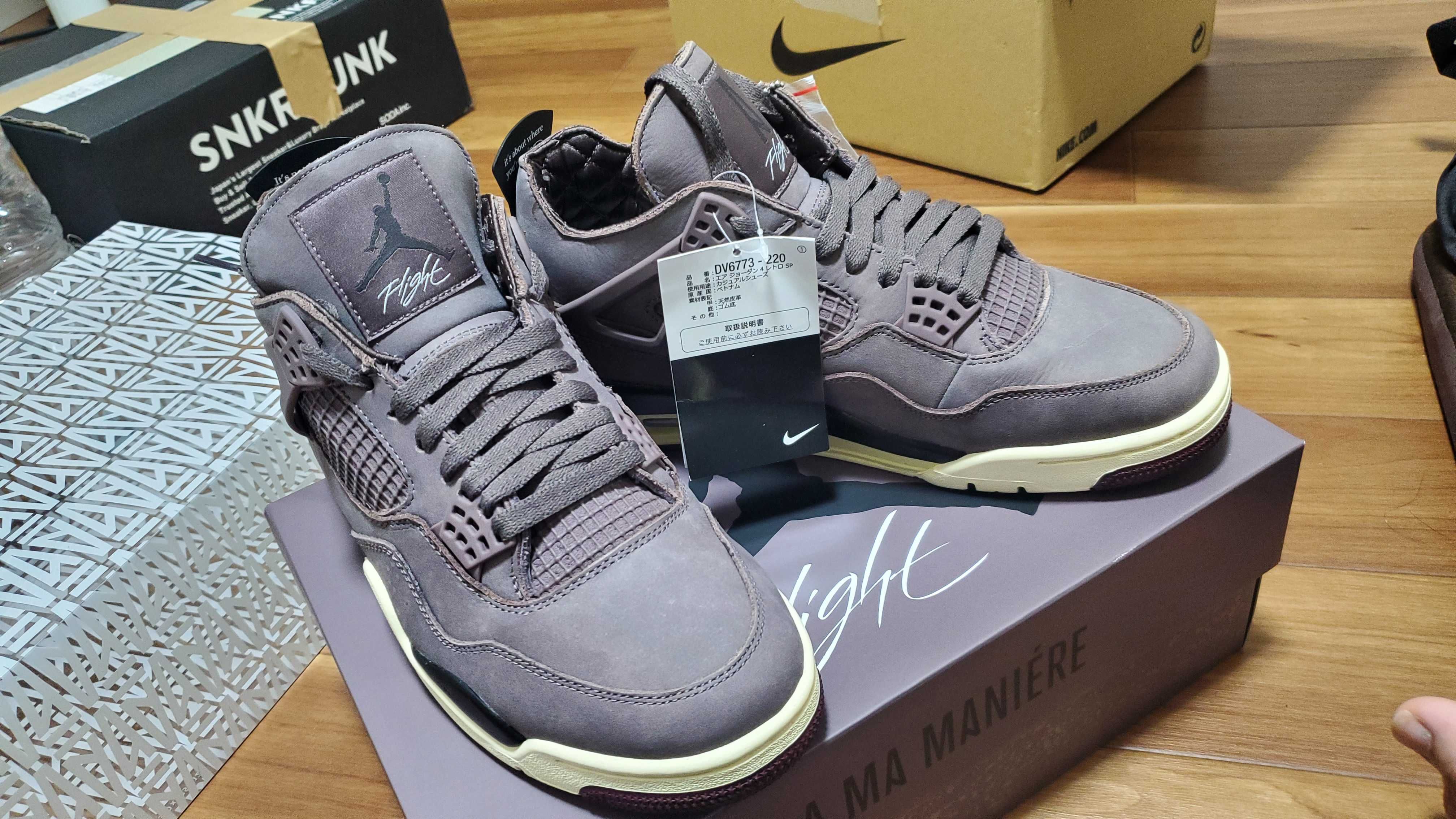 A Ma Maniere × Nike Air Jordan 4 "Violet Ore"