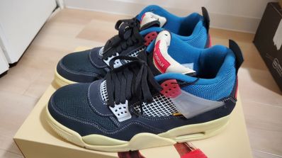 UNION × NIKE AIR JORDAN 4 "OFF NOIR"