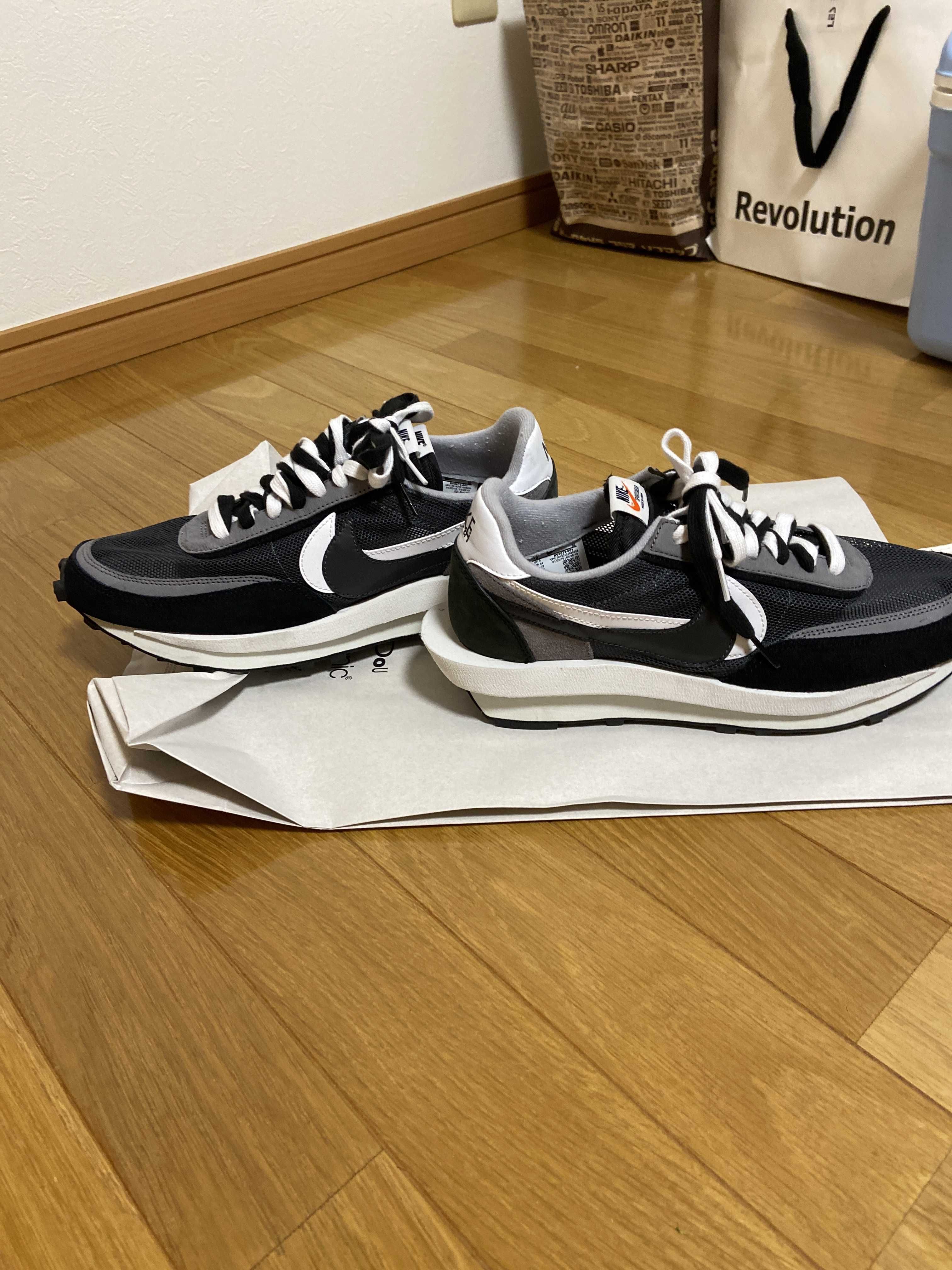 sacai × Nike LD Waffle "Black"