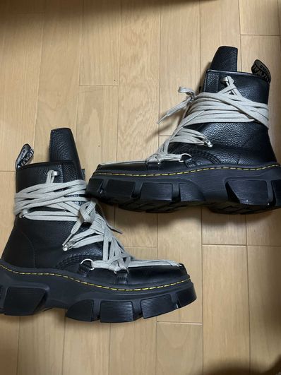 Rick Owens × Dr.Martens 1460 DMXL Mega Lace Boot "Black"