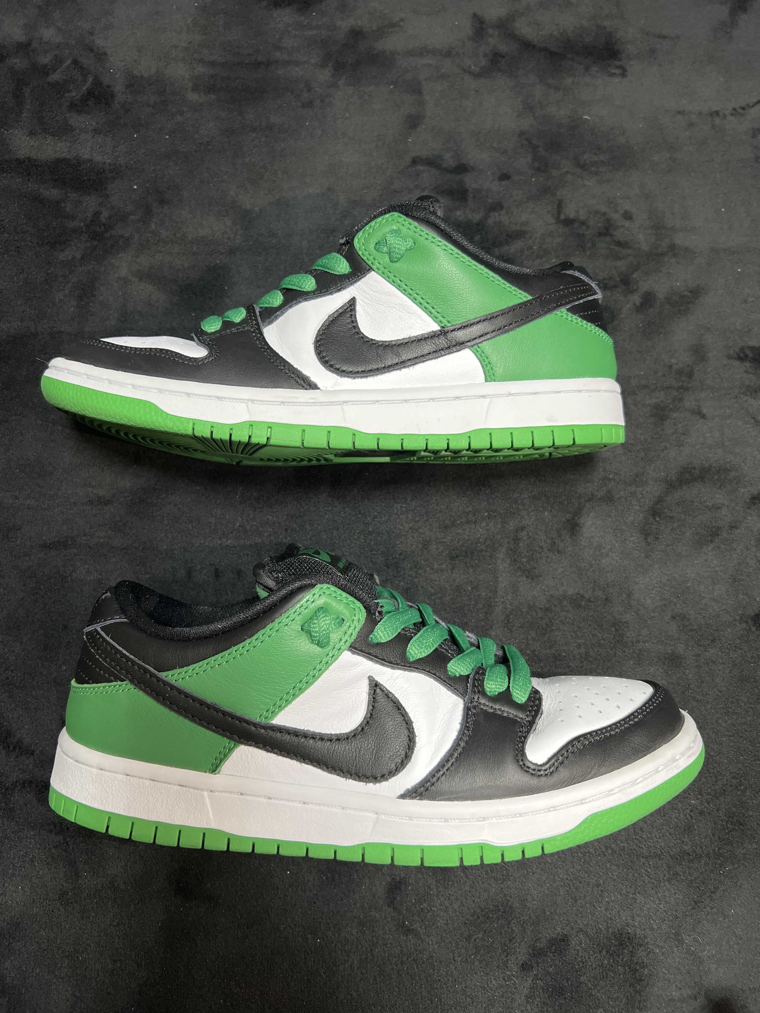 Nike SB Dunk Low Pro "Black and Classic Green"