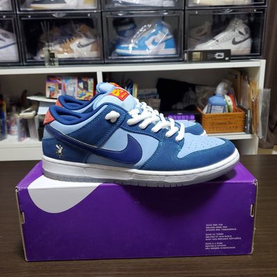 Why So Sad? × Nike SB Dunk Low "Coastal Blue/Speed Yellow-University Red"