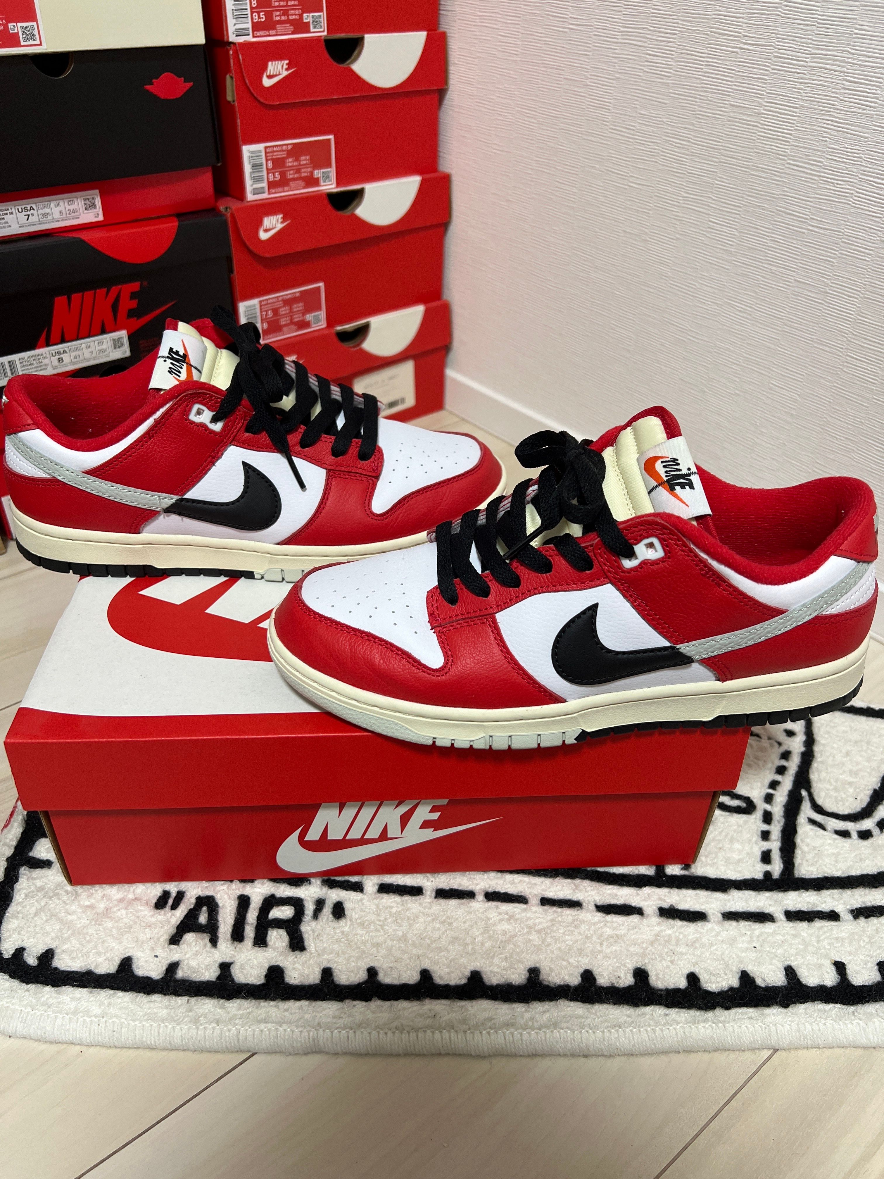 Nike Dunk Low Retro PRM "Chicago Split"