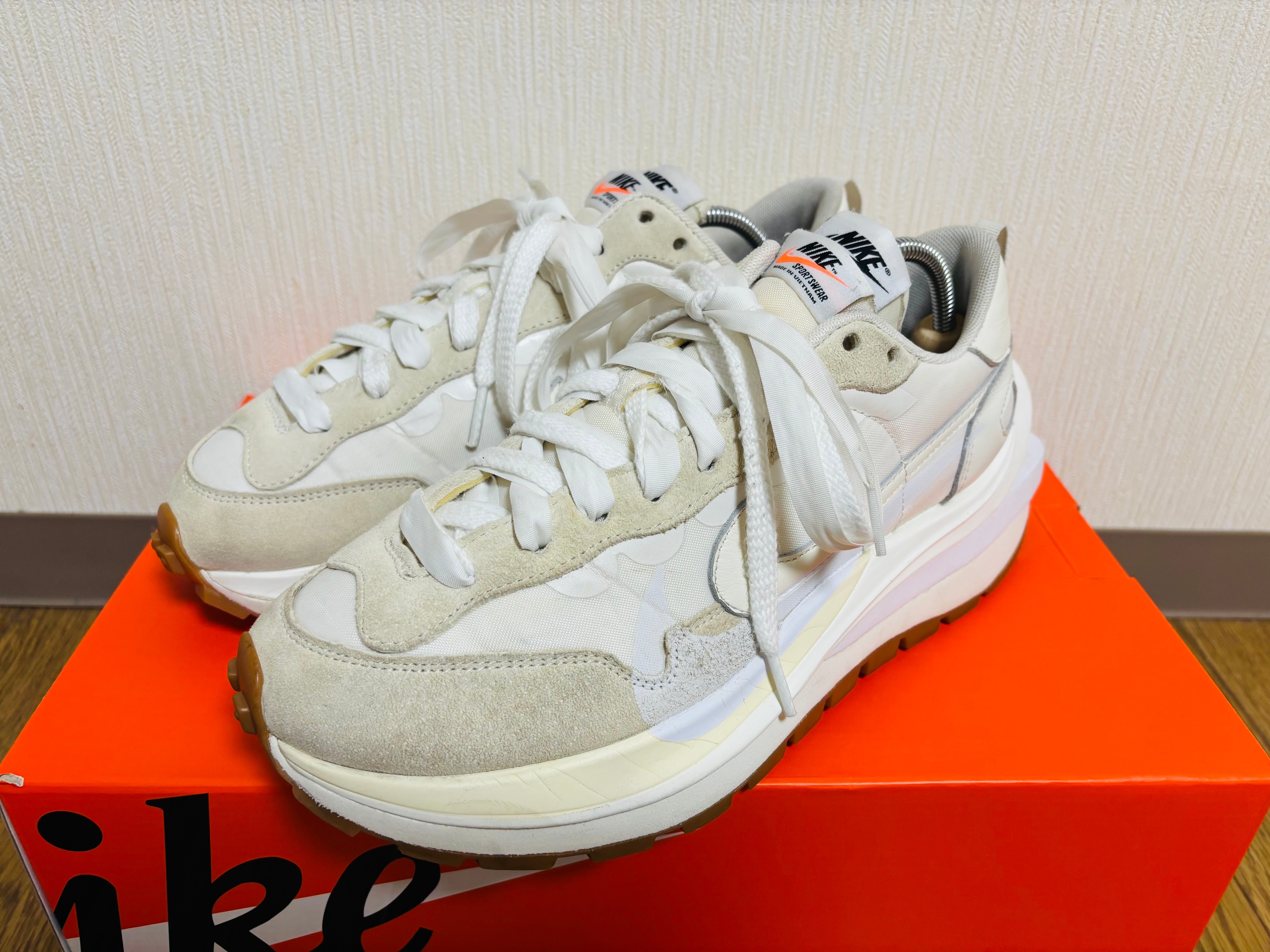 Nike Sacai DD1875-100 ホワイトスニーカー NIKE ナイキ ×sacai