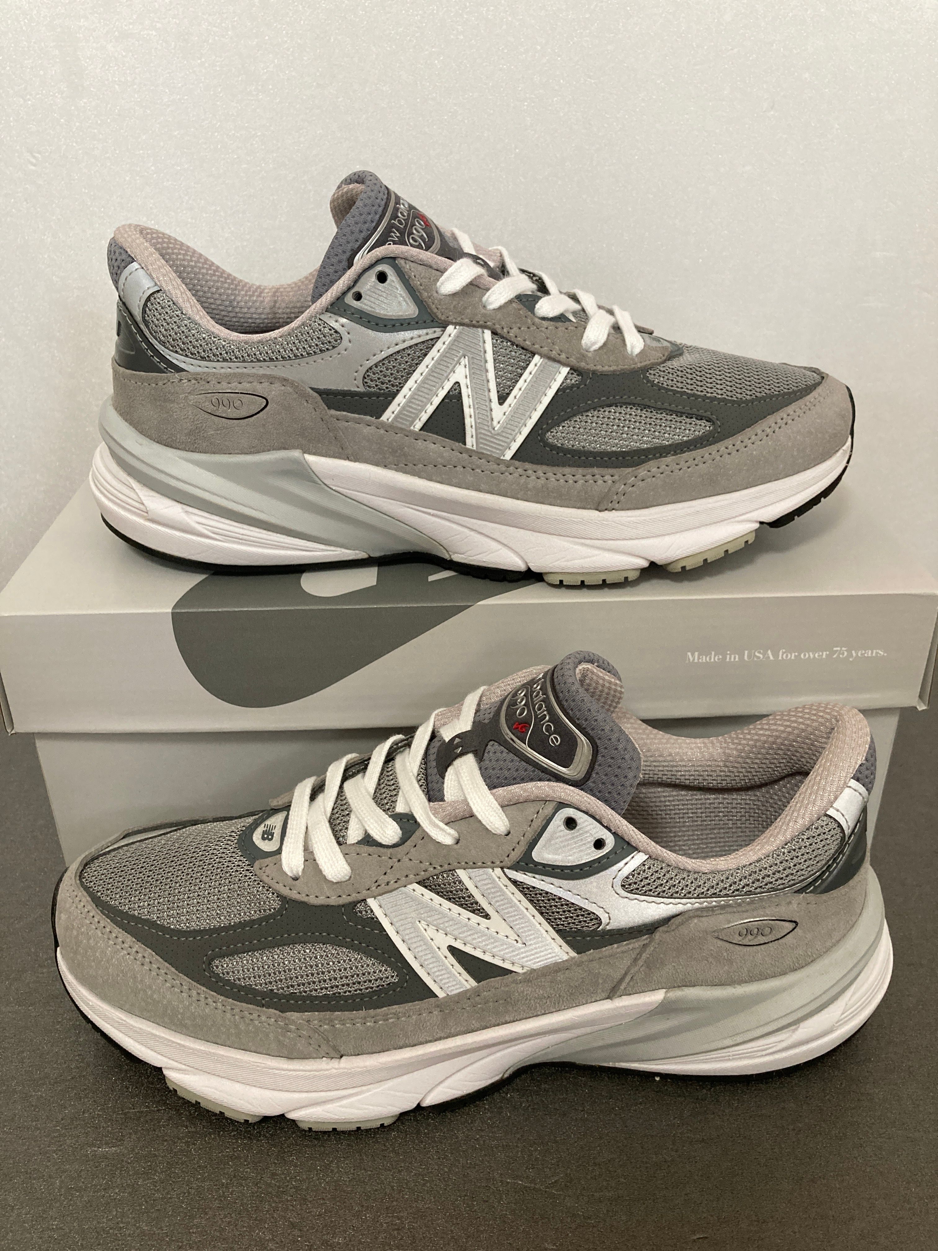 New Balance 990V6 "Gray" (Heel Logo NB)