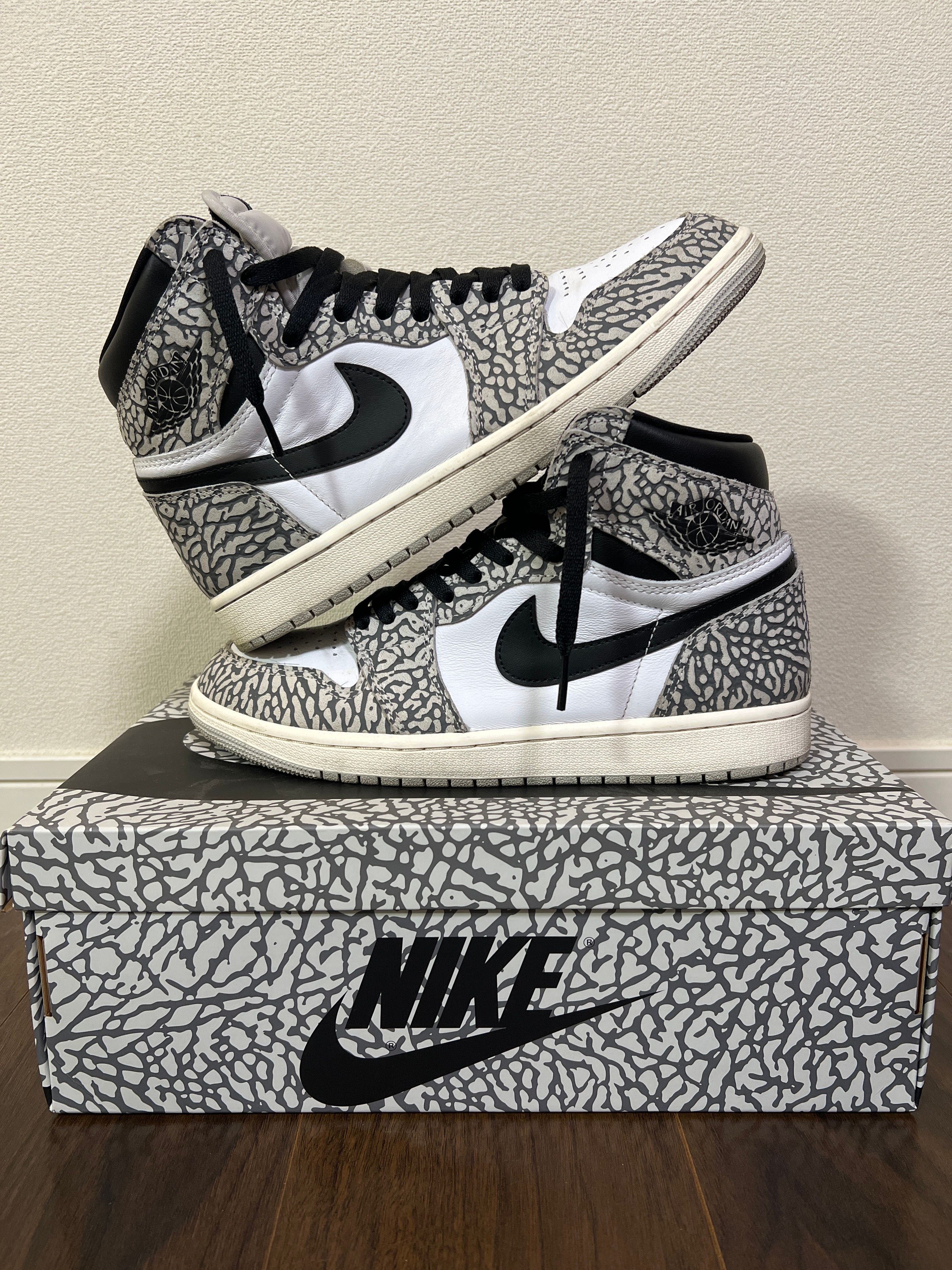 Nike Air Jordan 1 High OG "White Cement/Safari"