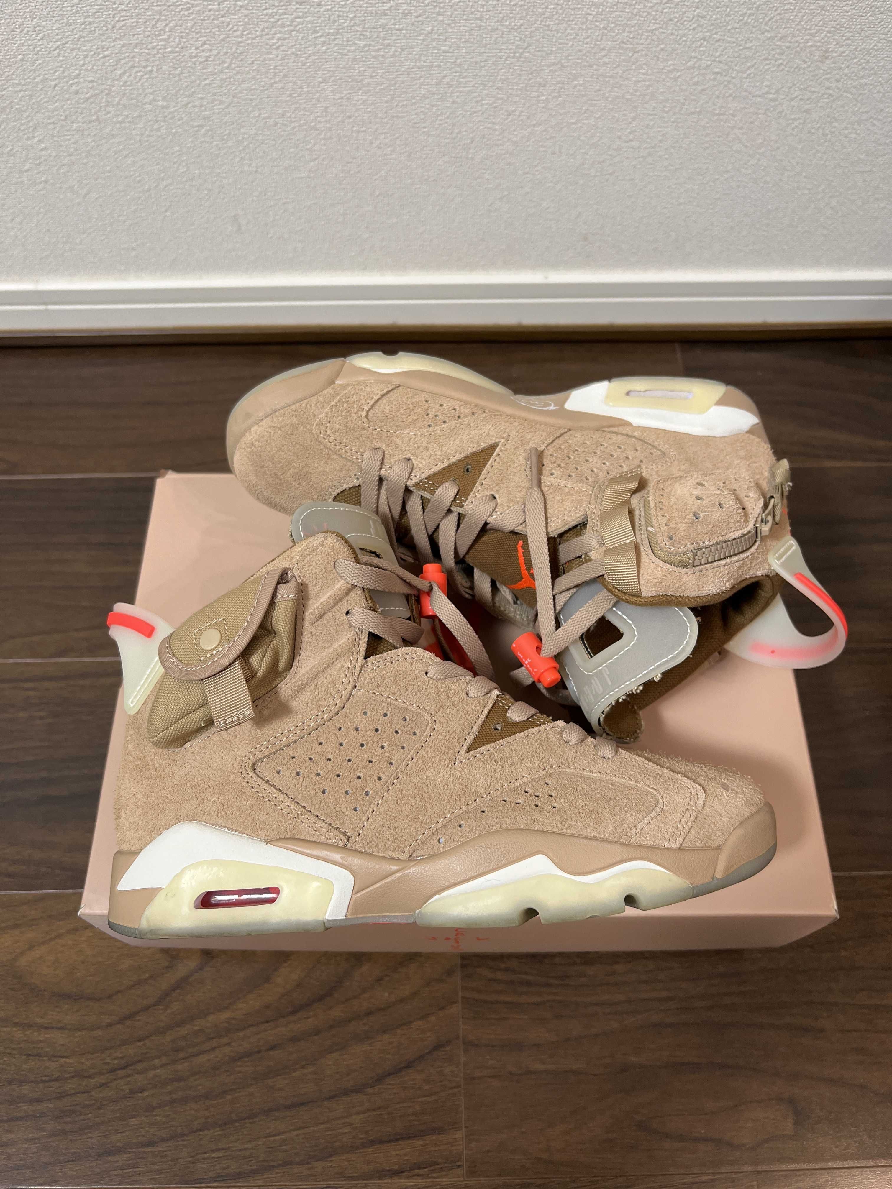 Travis Scott × Nike Air Jordan 6 "British Khaki"