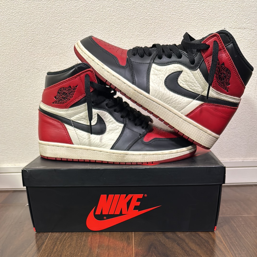 Nike Air Jordan 1 Retro High OG "Bred Toe"