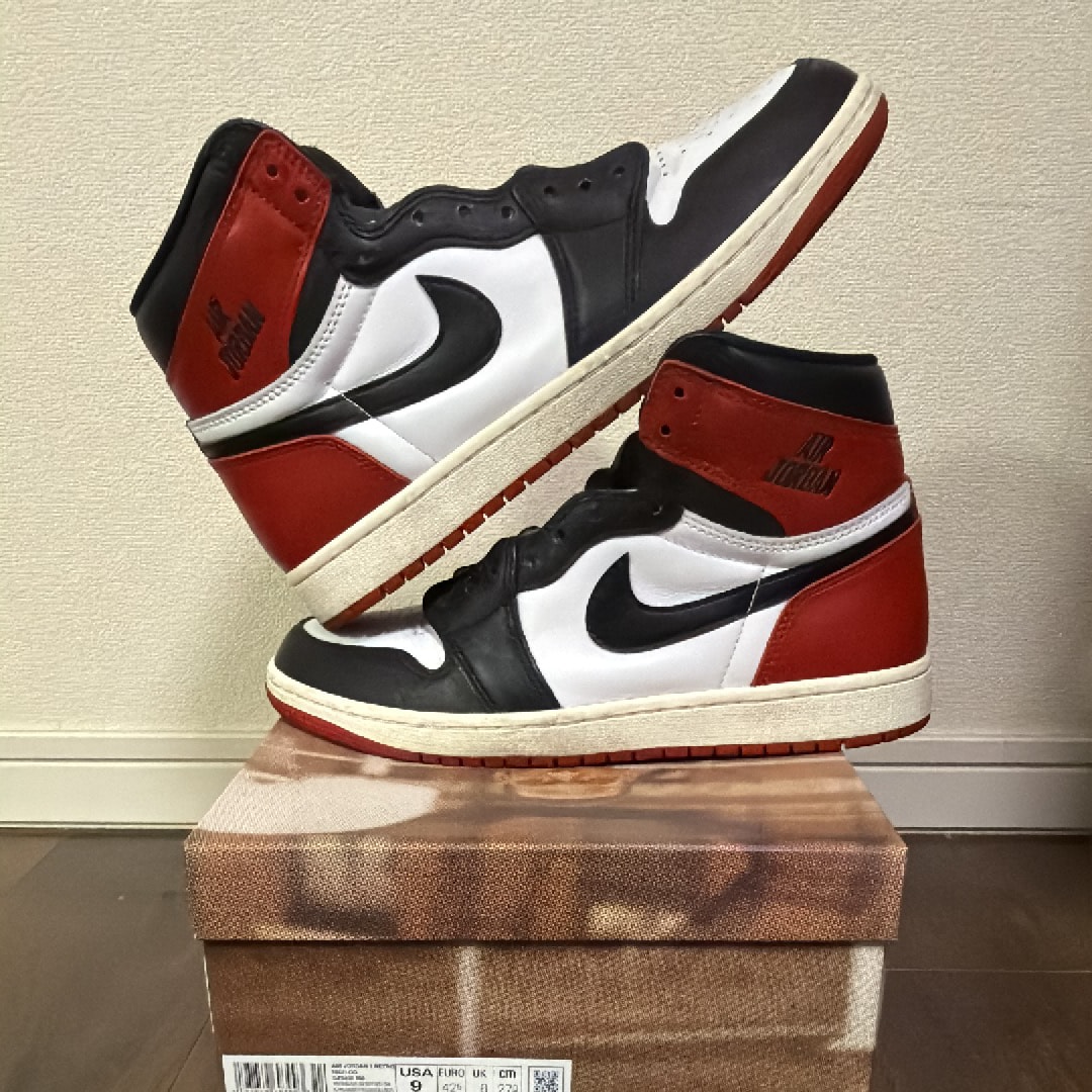 Nike Air Jordan 1 Retro High OG "Black Toe Reimagined"