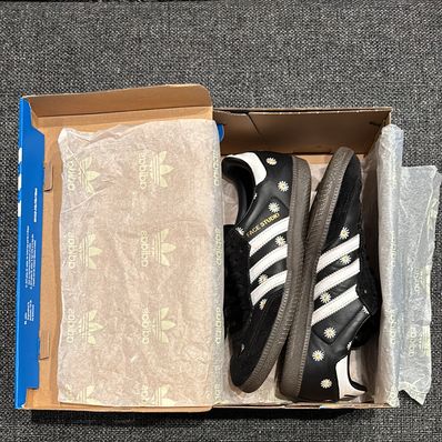 atmos × FACE × adidas Samba "Core Black/Footwear White"