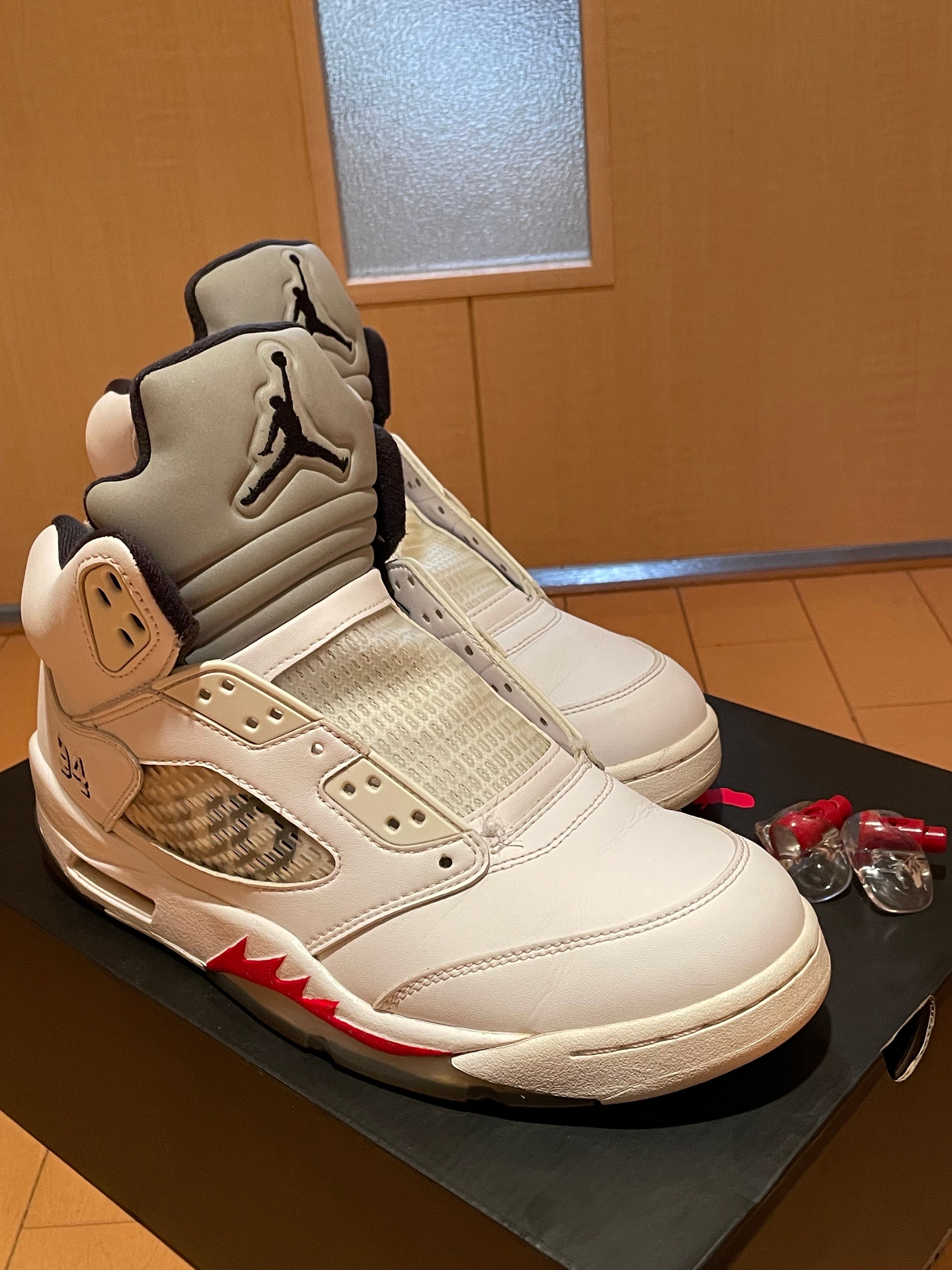 Supreme × Nike Air Jordan 5 Retro "White"