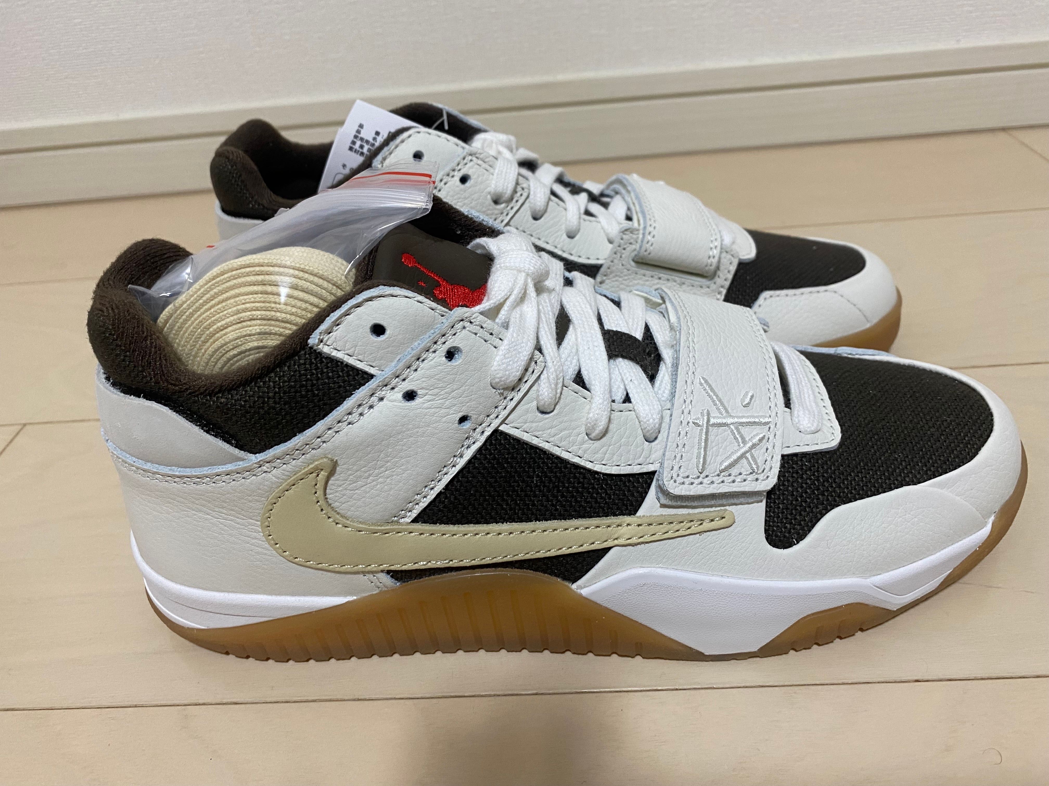 Travis Scott × Nike Jordan Jumpman Jack TR "Sail and Dark Mocha"