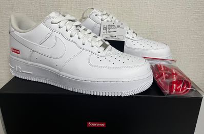 Supreme × Nike Air Force 1 Low "White"