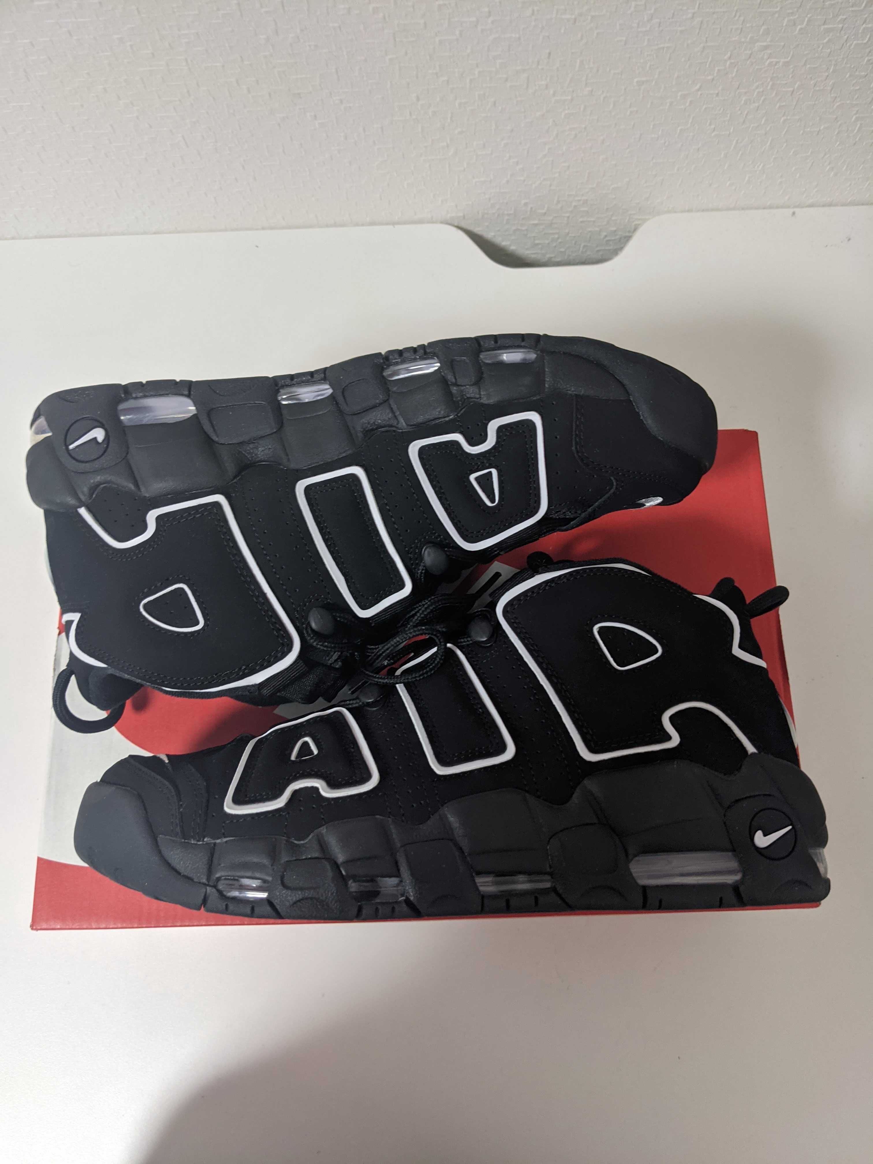 Nike Air More Uptempo "Black/White"(2020)