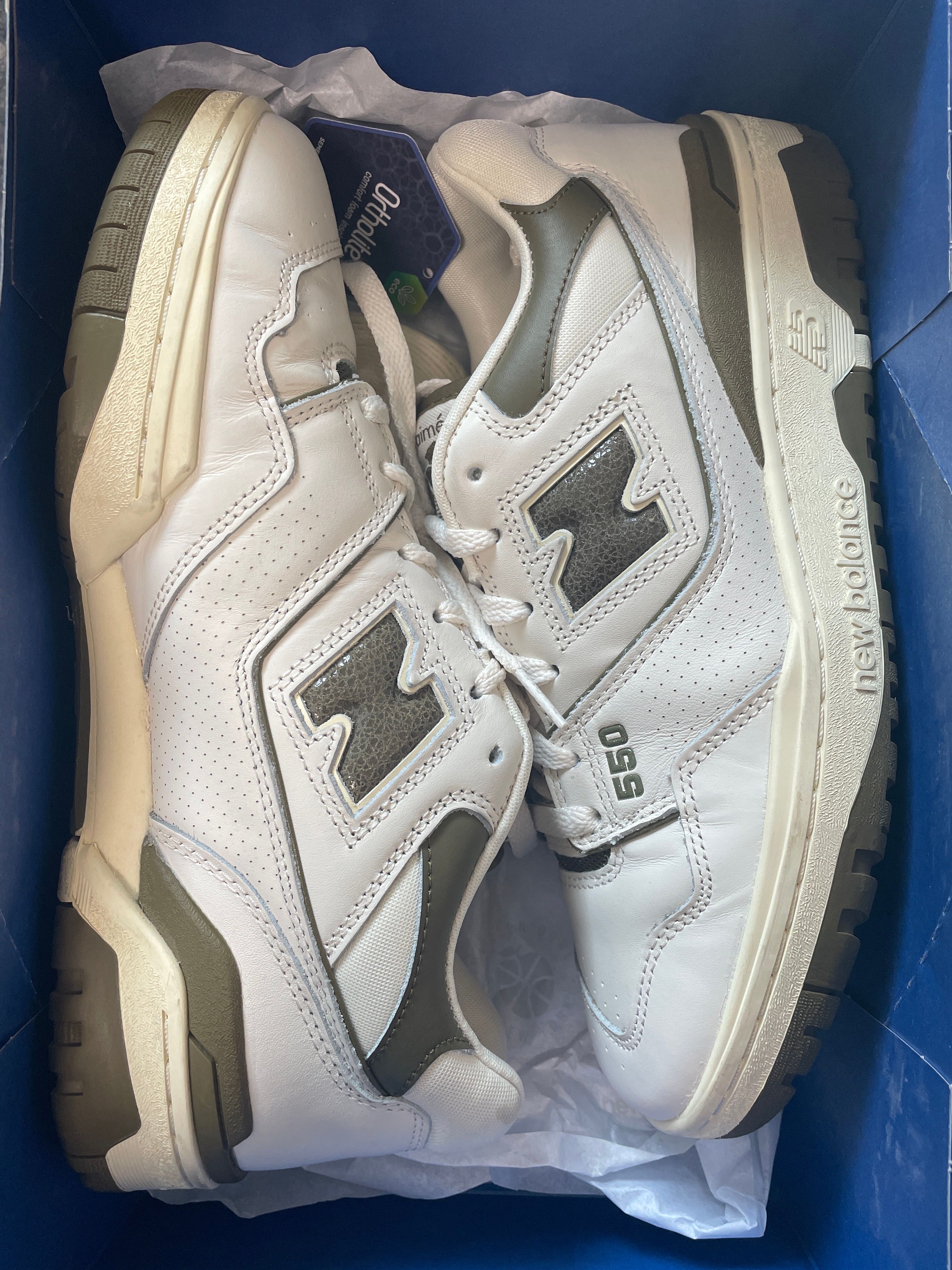 Aime Leon Dore × New Balance 550 "White/Olive"