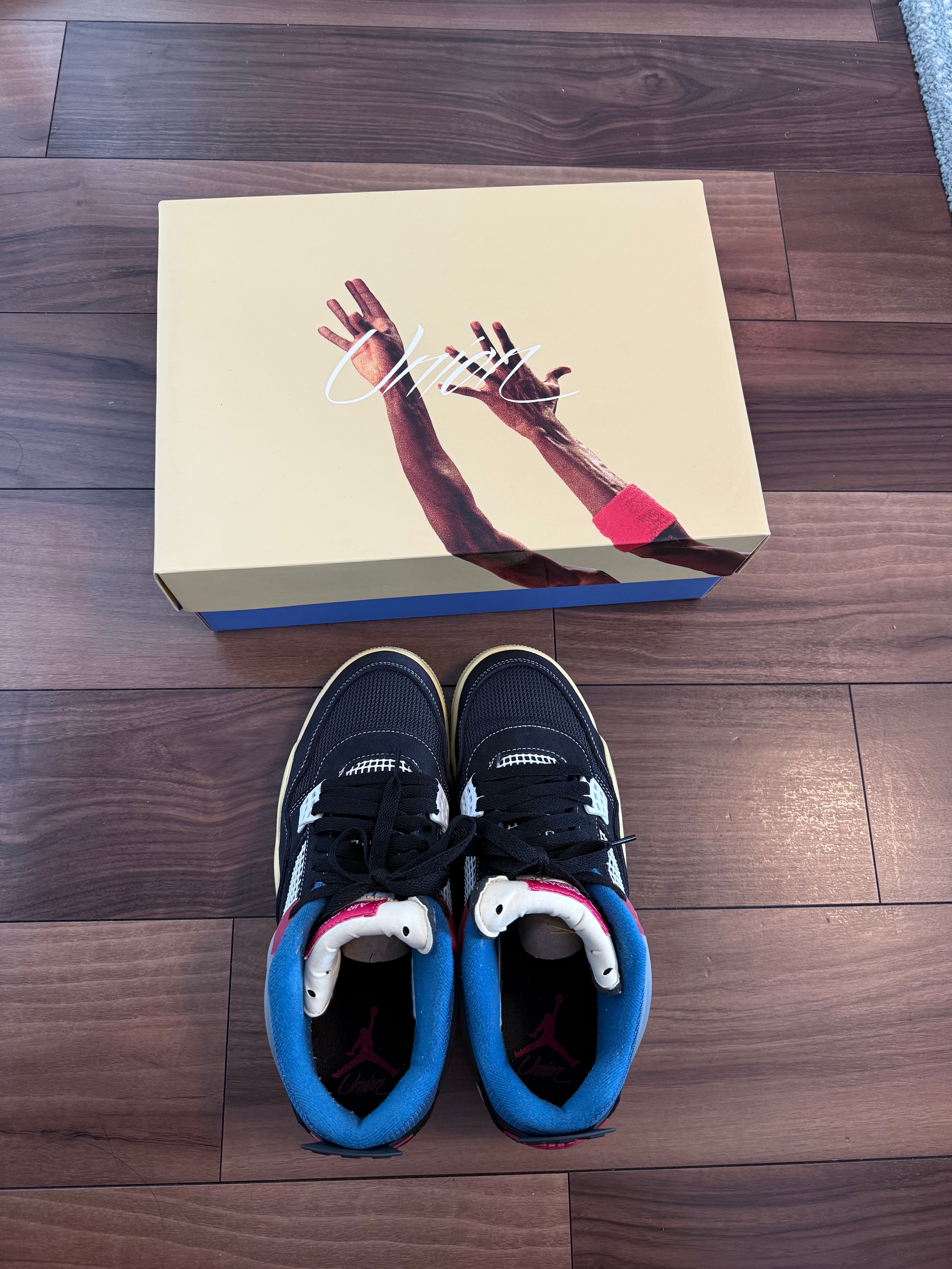 UNION × Nike Air Jordan 4 "Off Noir"