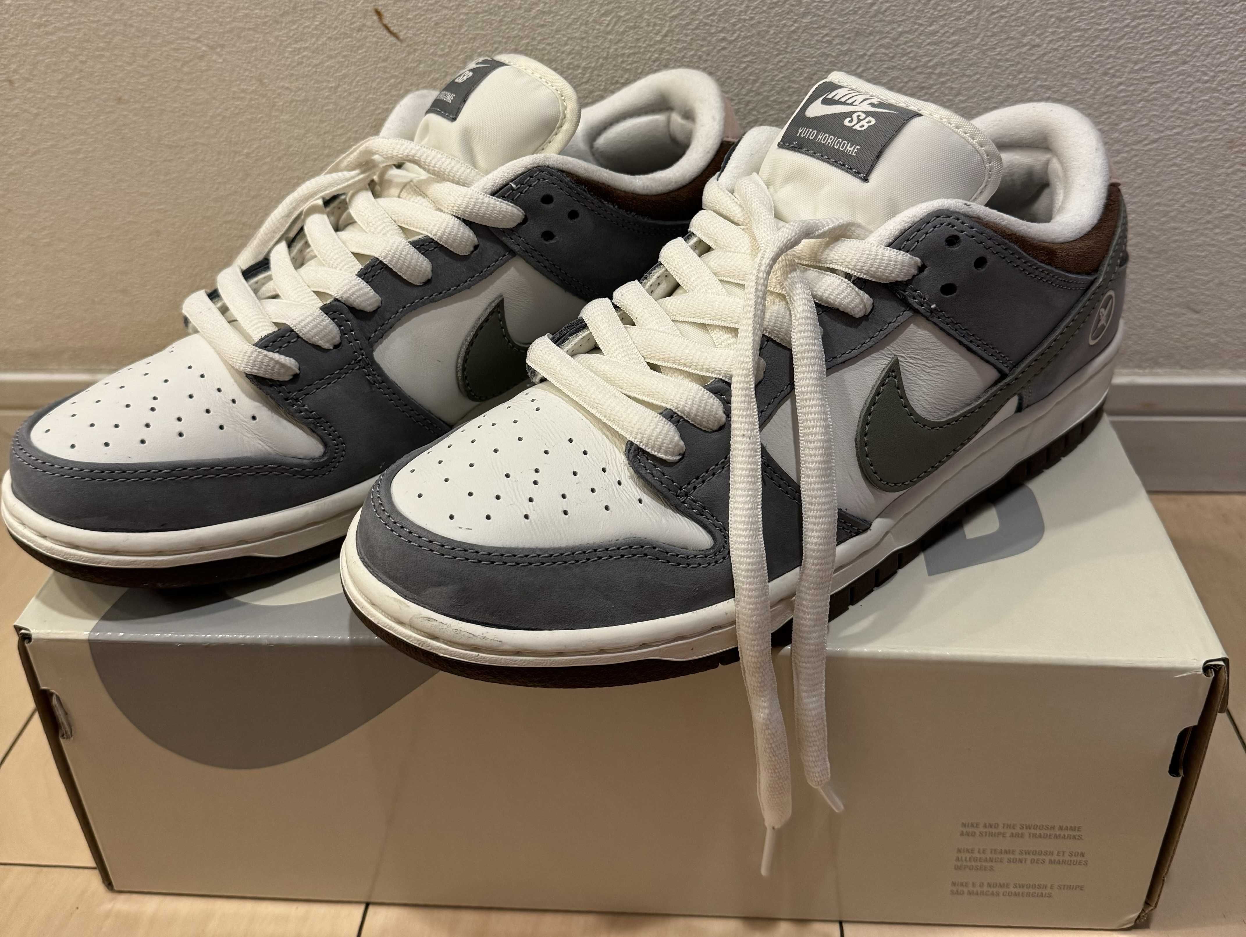 堀米 雄斗(Yuto Horigome) × Nike SB Dunk Low Pro QS "Wolf Grey"