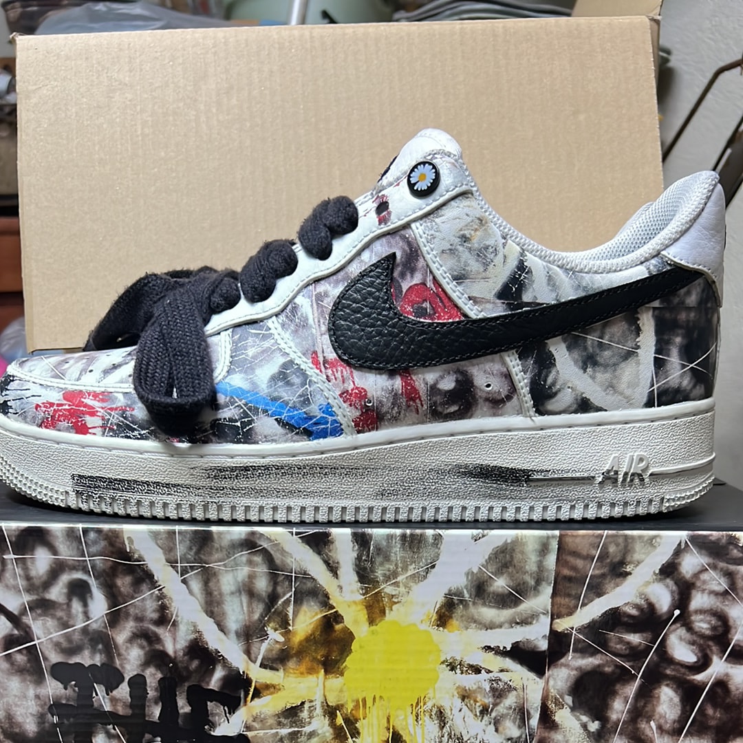 PEACEMINUSONE × Nike Air Force 1 Low "Para-noise/White/Black" / G-DRAGON