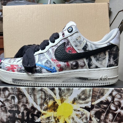 PEACEMINUSONE × Nike Air Force 1 Low "Para-noise/White/Black" / G-DRAGON