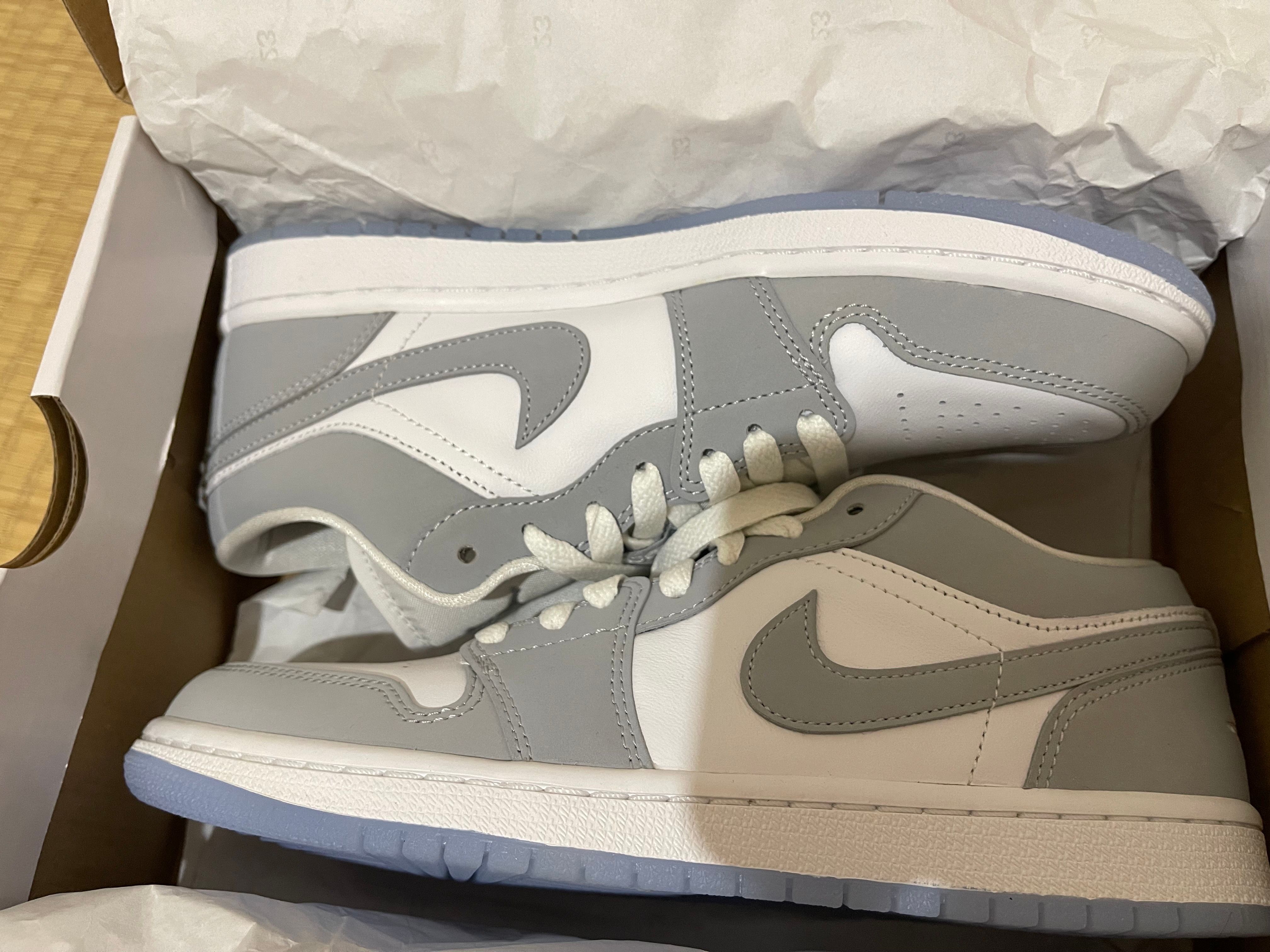 Nike Women's Air Jordan 1 Low "Wolf Grey"
