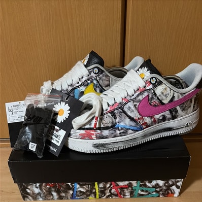PEACEMINUSONE × Nike Air Force 1 Low '07 Para-Noise 3.0 "Black and Multi-Color" / G-DRAGON