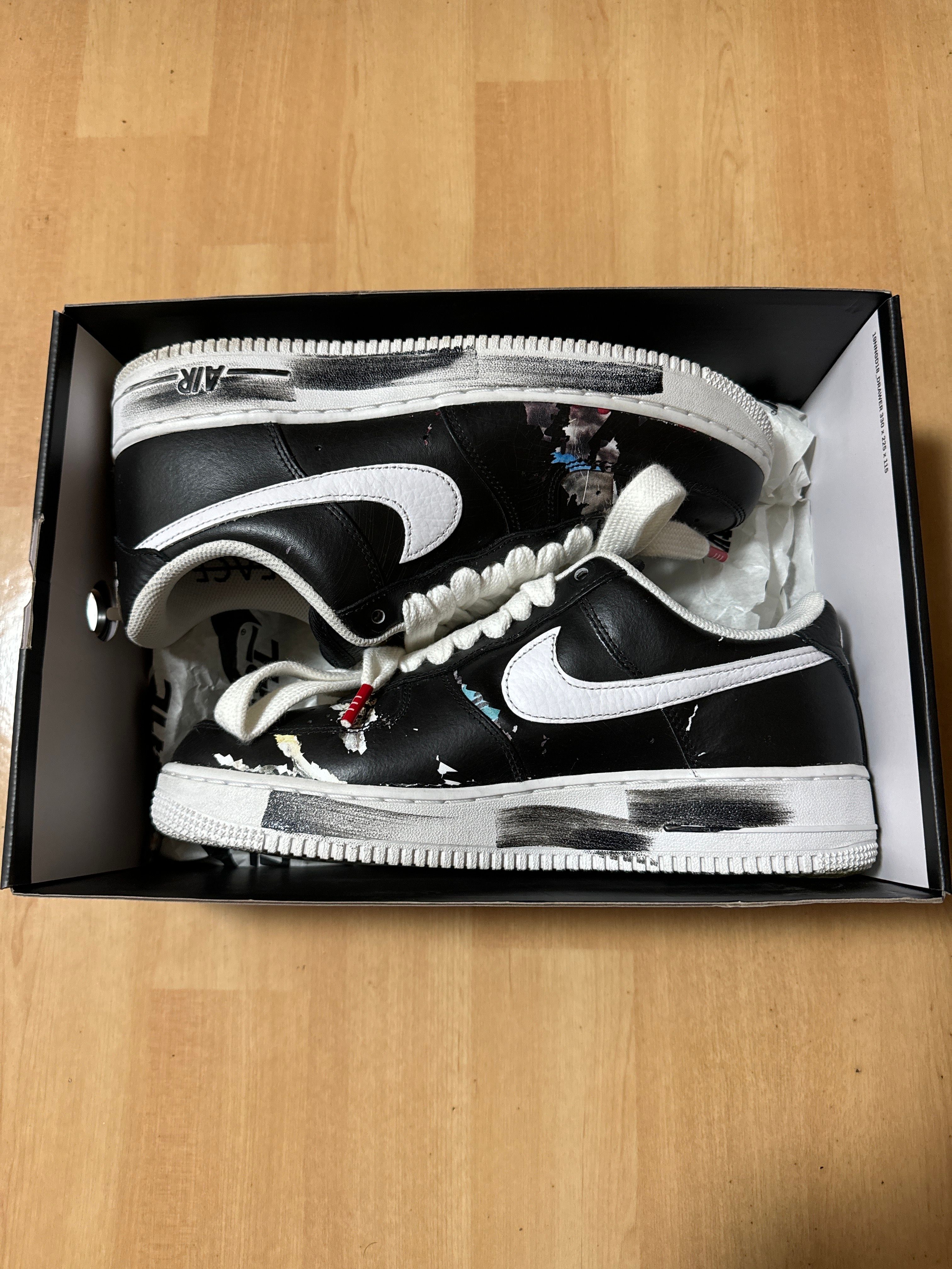 PEACEMINUSONE × Nike Air Force 1 Low Para Noise "Black" / G-DRAGON