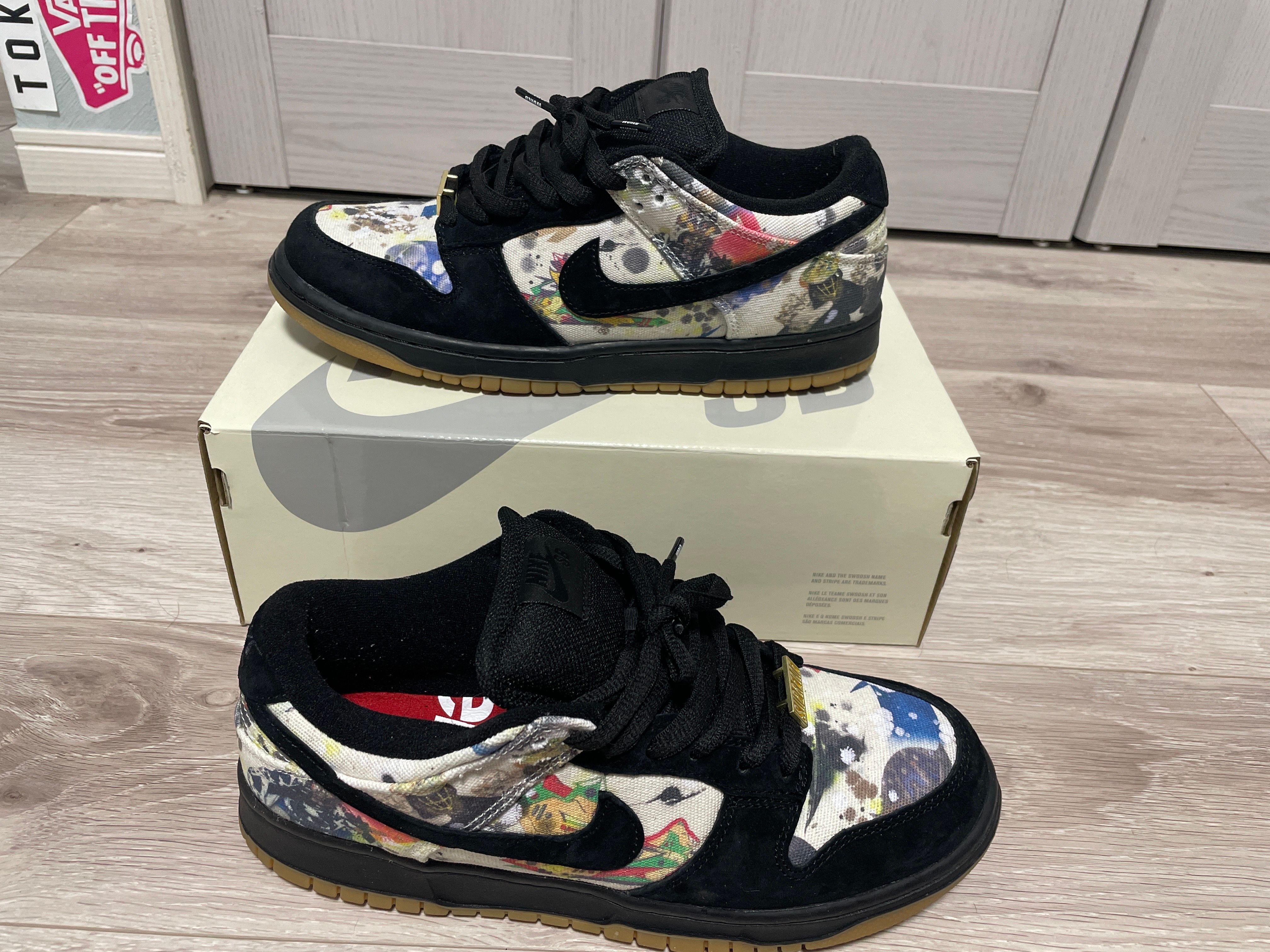 Supreme × Nike SB Dunk Low "Rammellzee"