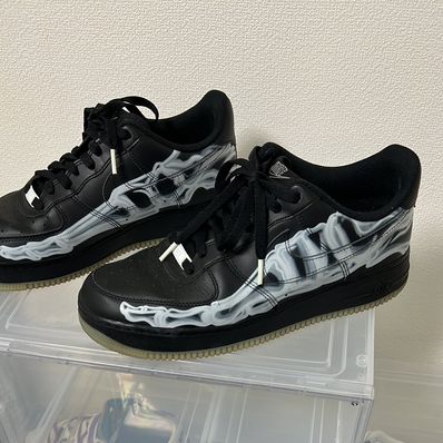 Nike Air Force 1 Low "Black Skeleton"