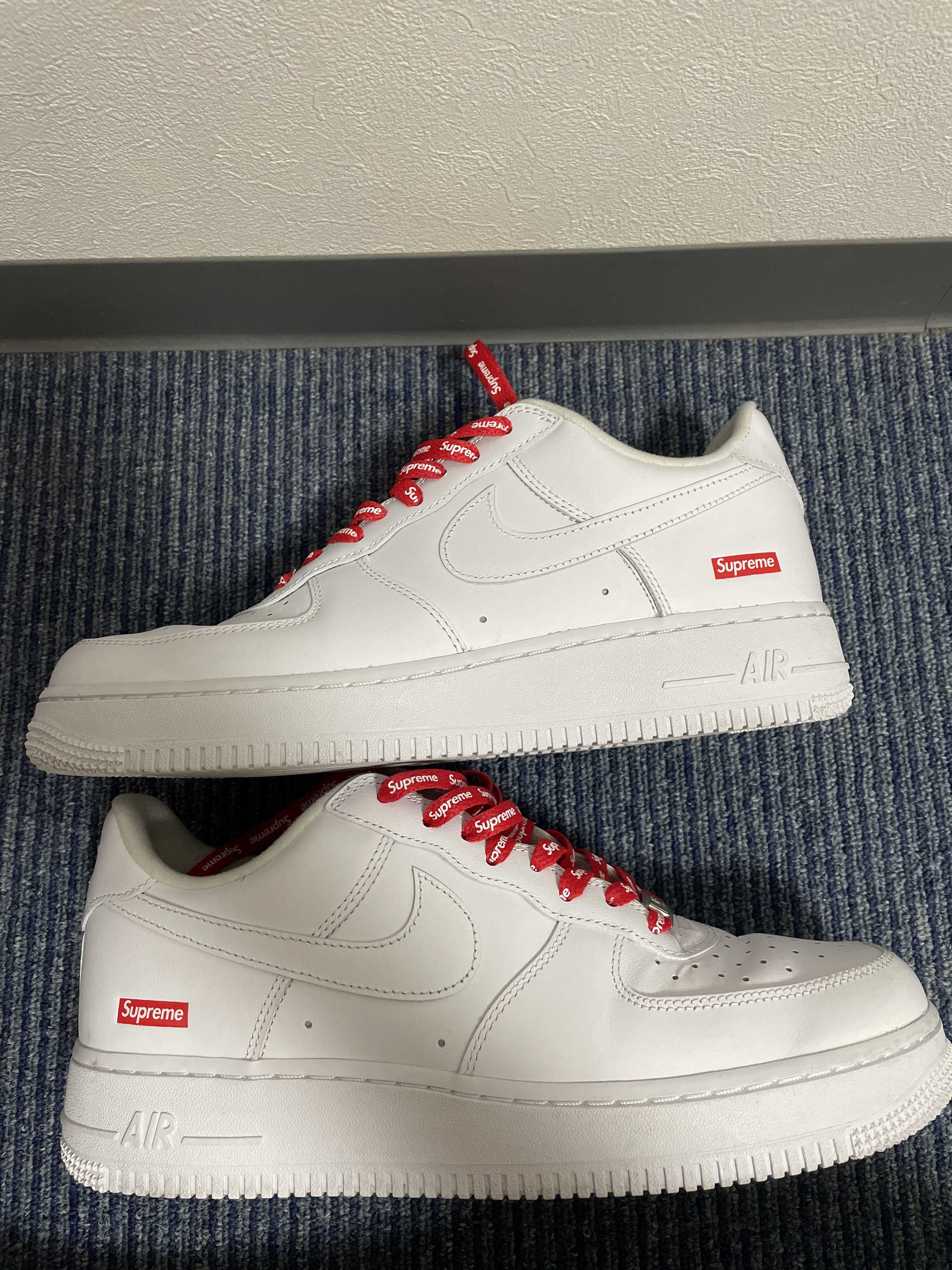 Supreme × Nike Air Force 1 Low "White"