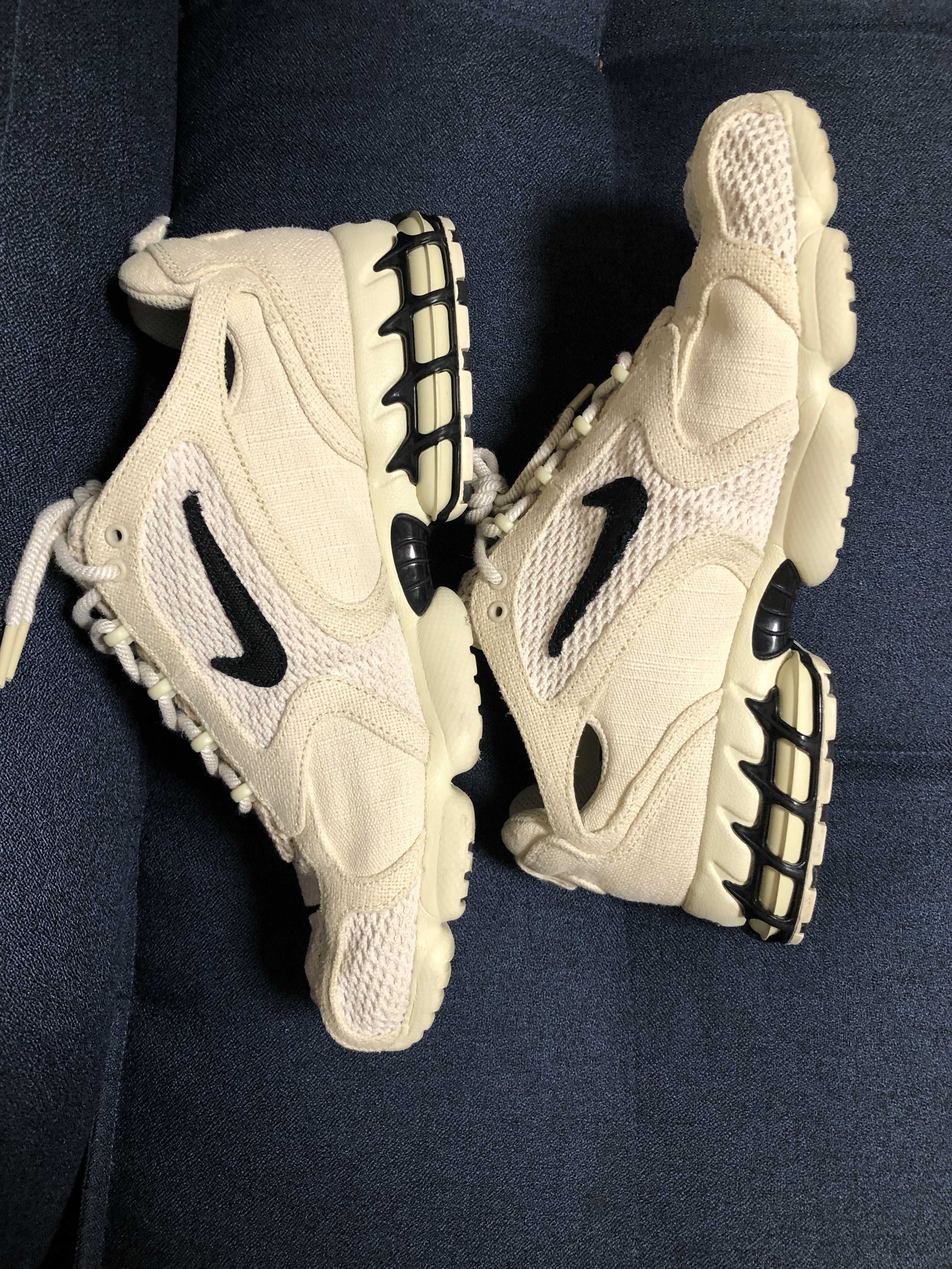 Stussy × Nike Air Zoom Spiridon CG 2 "Fossil/Black"