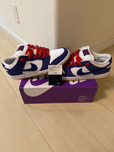 Nike SB Dunk Low "Los Angeles Dodgers/Deep Royal Blue"