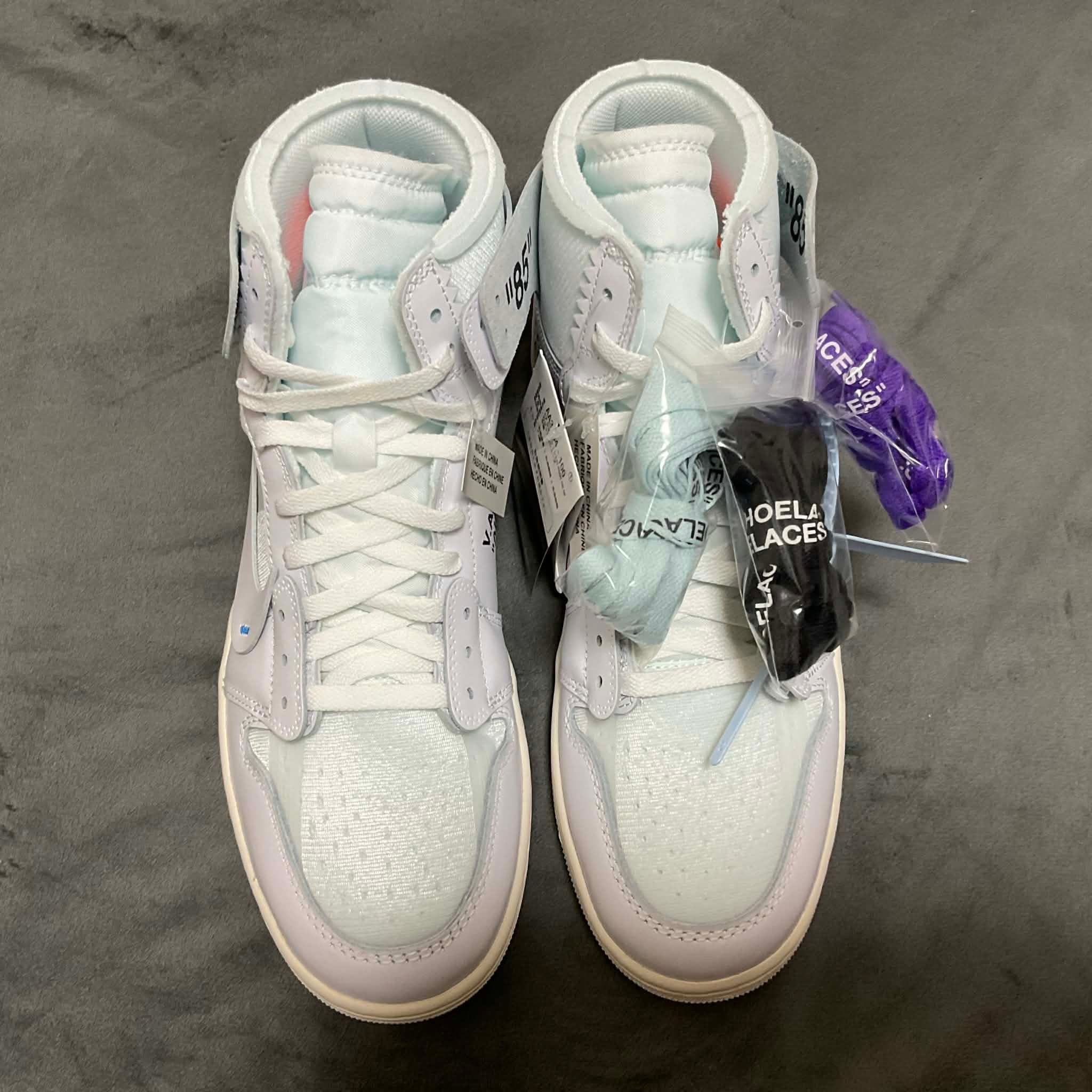 Virgil Abloh Archive (V.A.A.) × Nike Air Jordan 1 Retro High OG "Alaska"