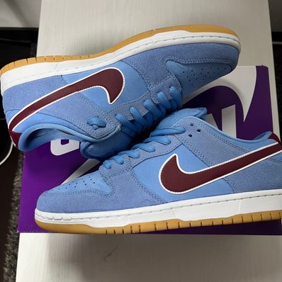 Nike SB Dunk Low Pro "Philadelphia Phillies/Valor Blue and Team Maroon"