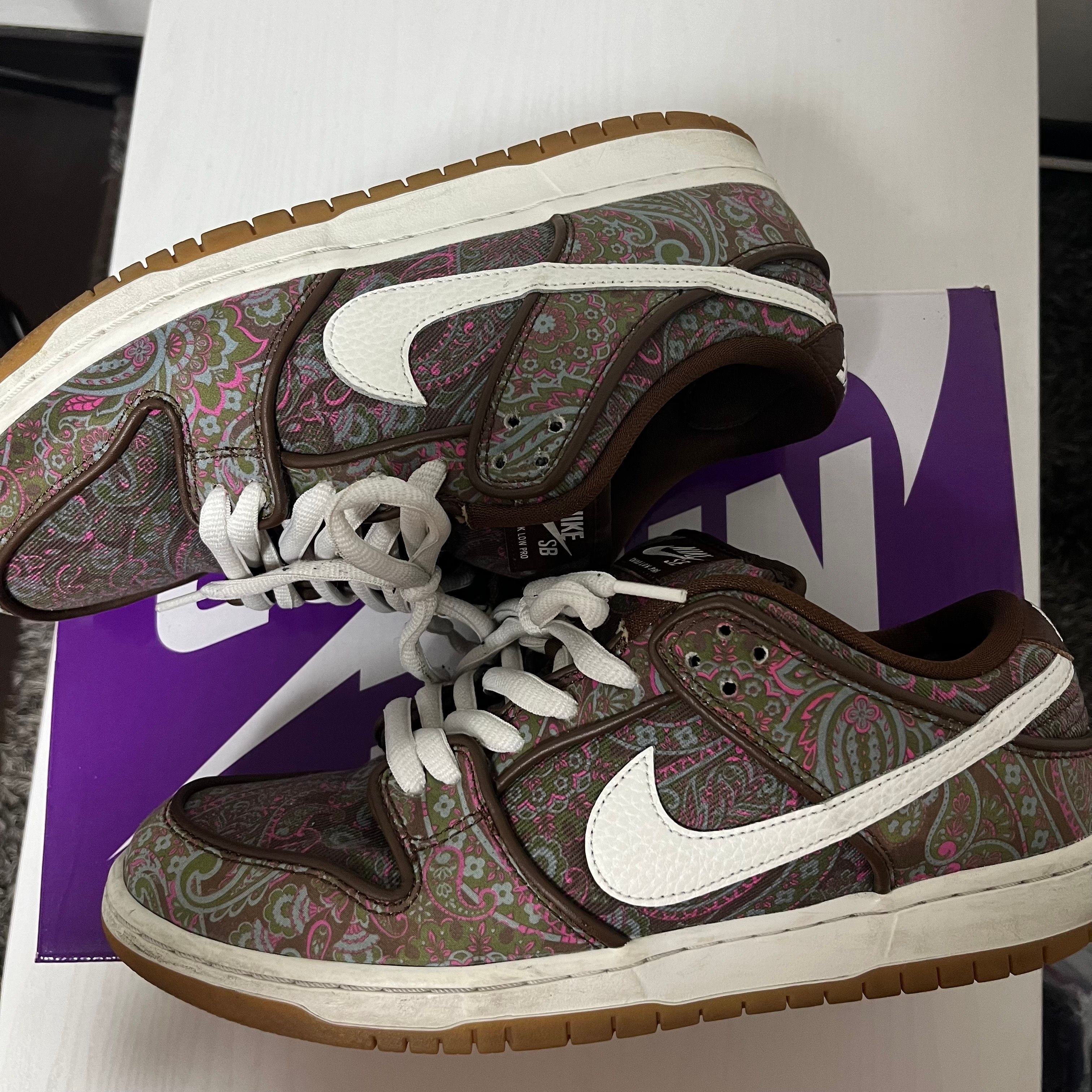 Nike SB Dunk Low PRM "Brown Paisley"