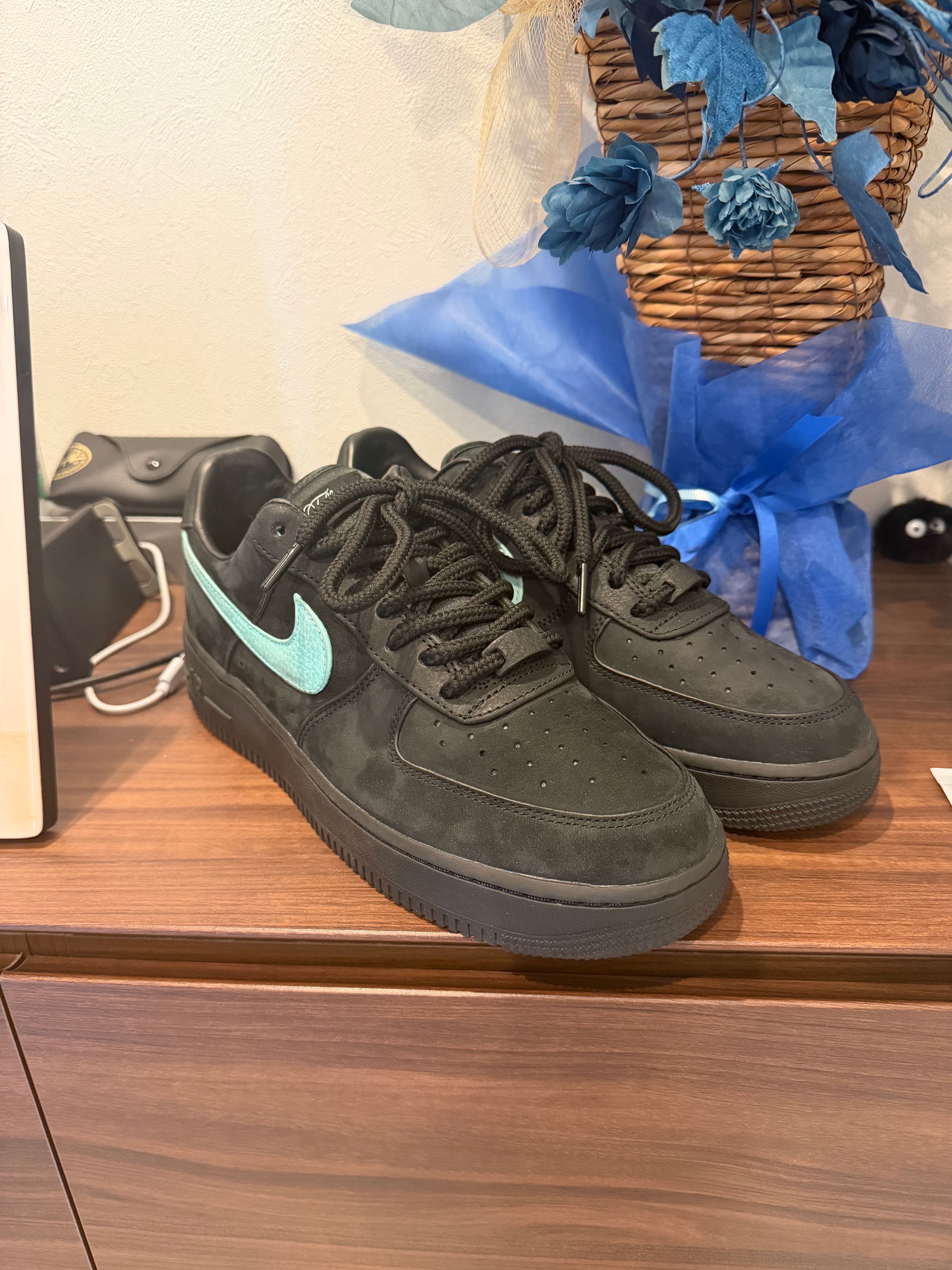 NIKE シュプリーム NIKEエアフォース1 フラックス/ウィート27.5cm 新品 