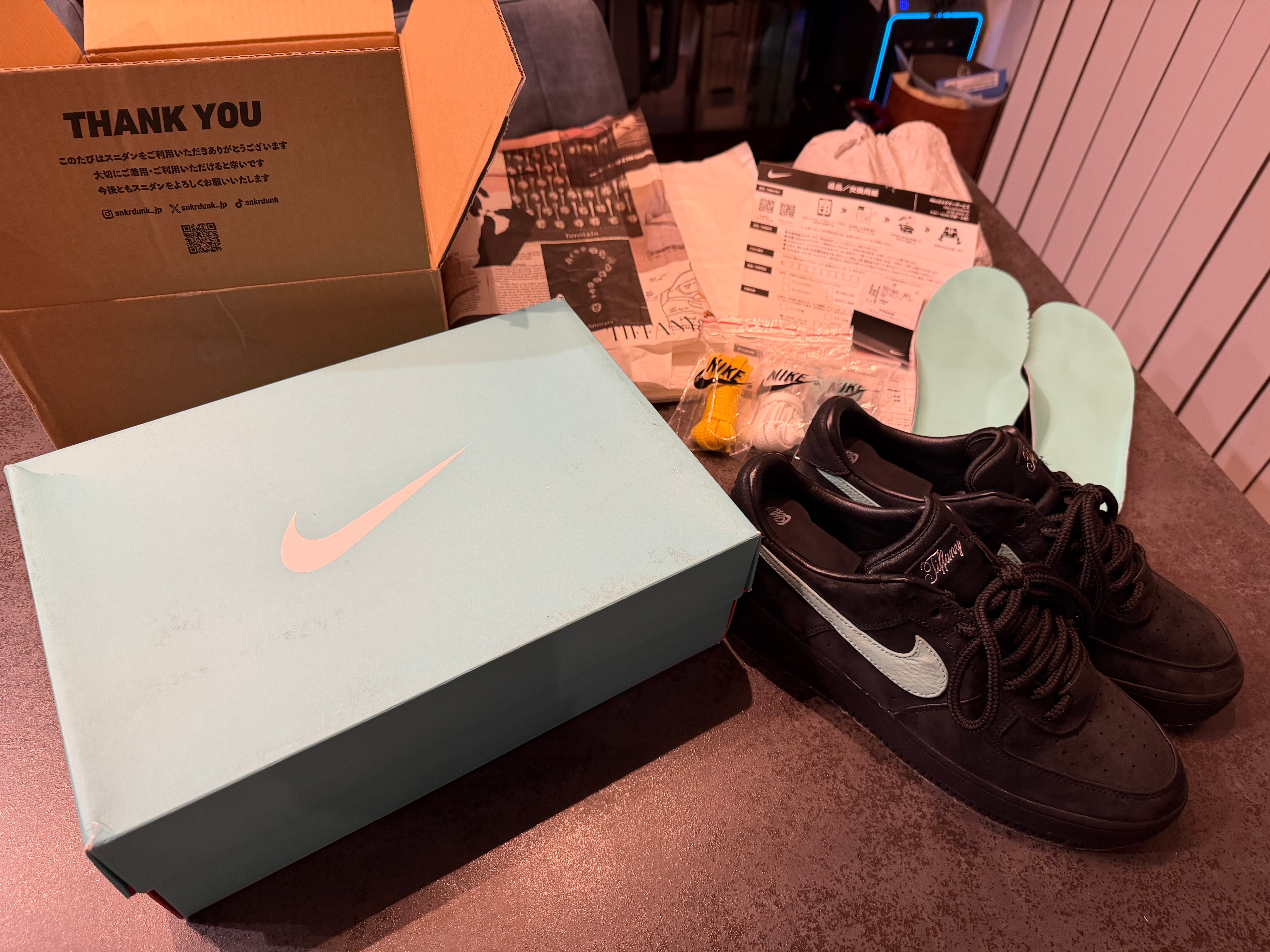 Tiffany & Co. × Nike Air Force 1 Low "1837"