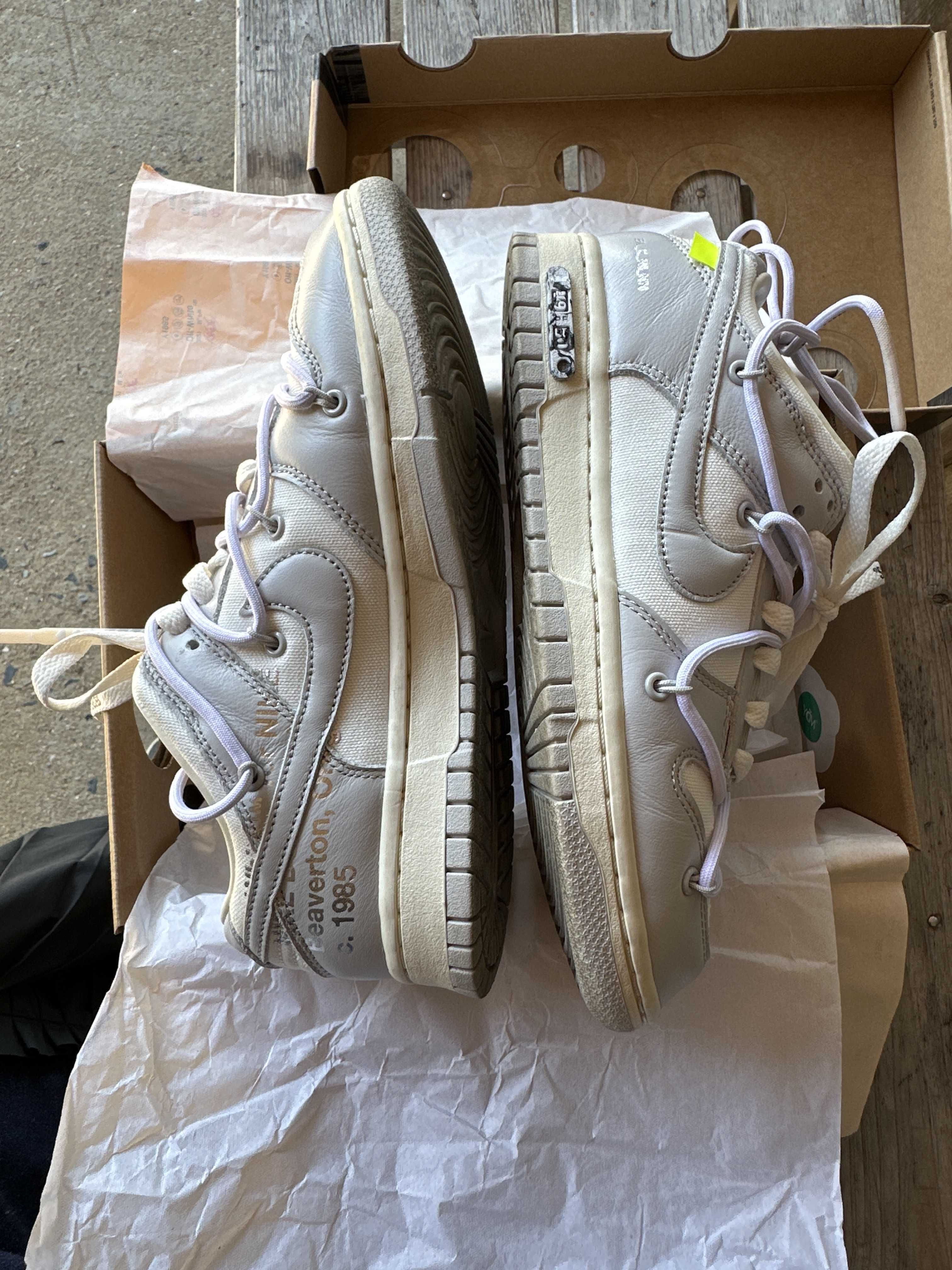 Off-White × Nike Dunk Low 1 of 50 "Lot.49"