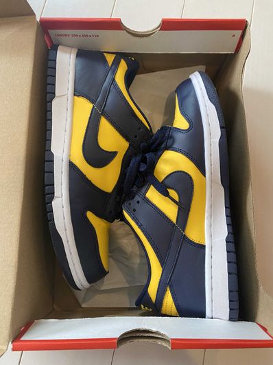 NIKE GS DUNK LOW "MICHIGAN"